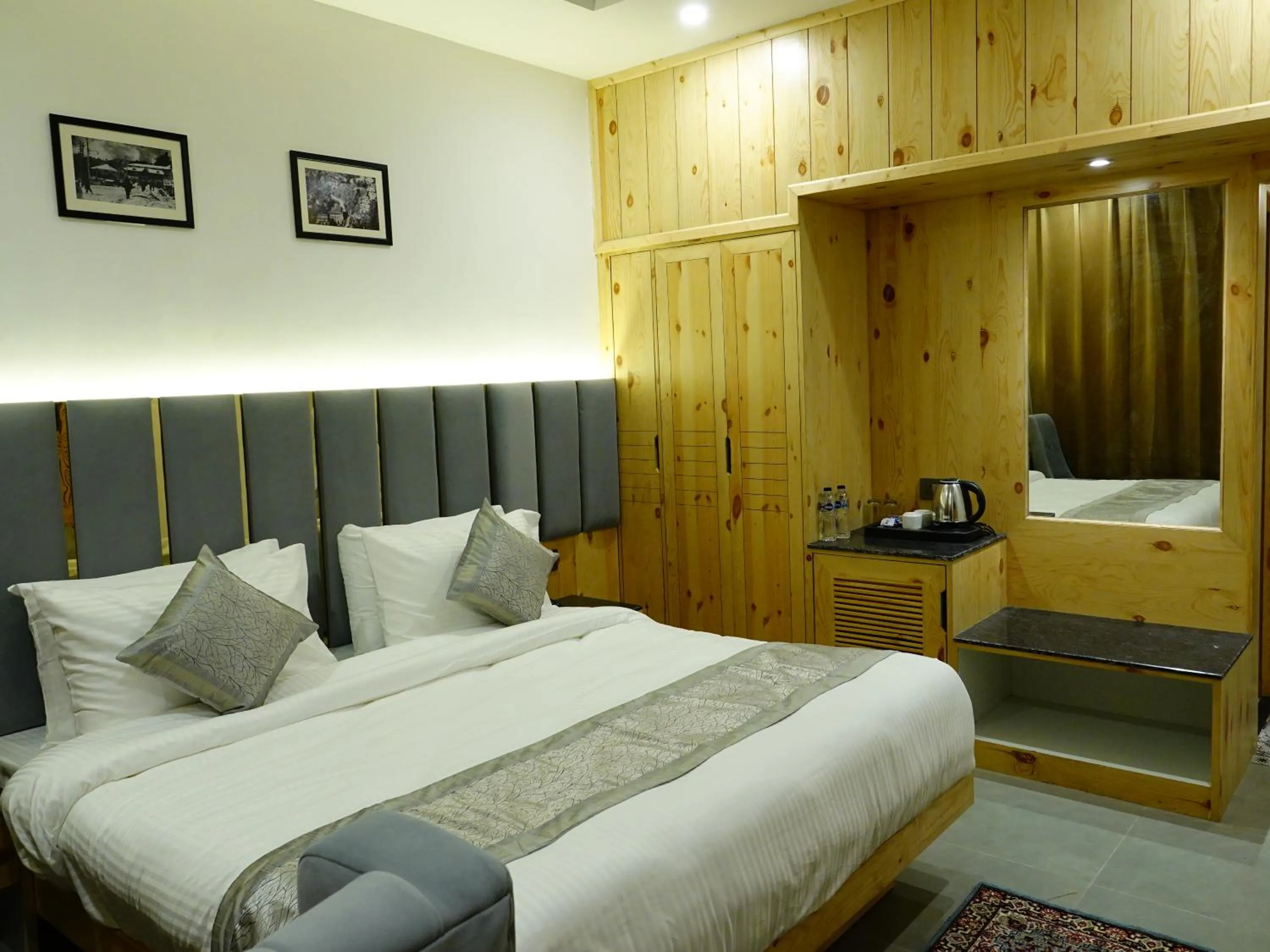 Bed in Rubystone Mussoorie A Leisure Resort