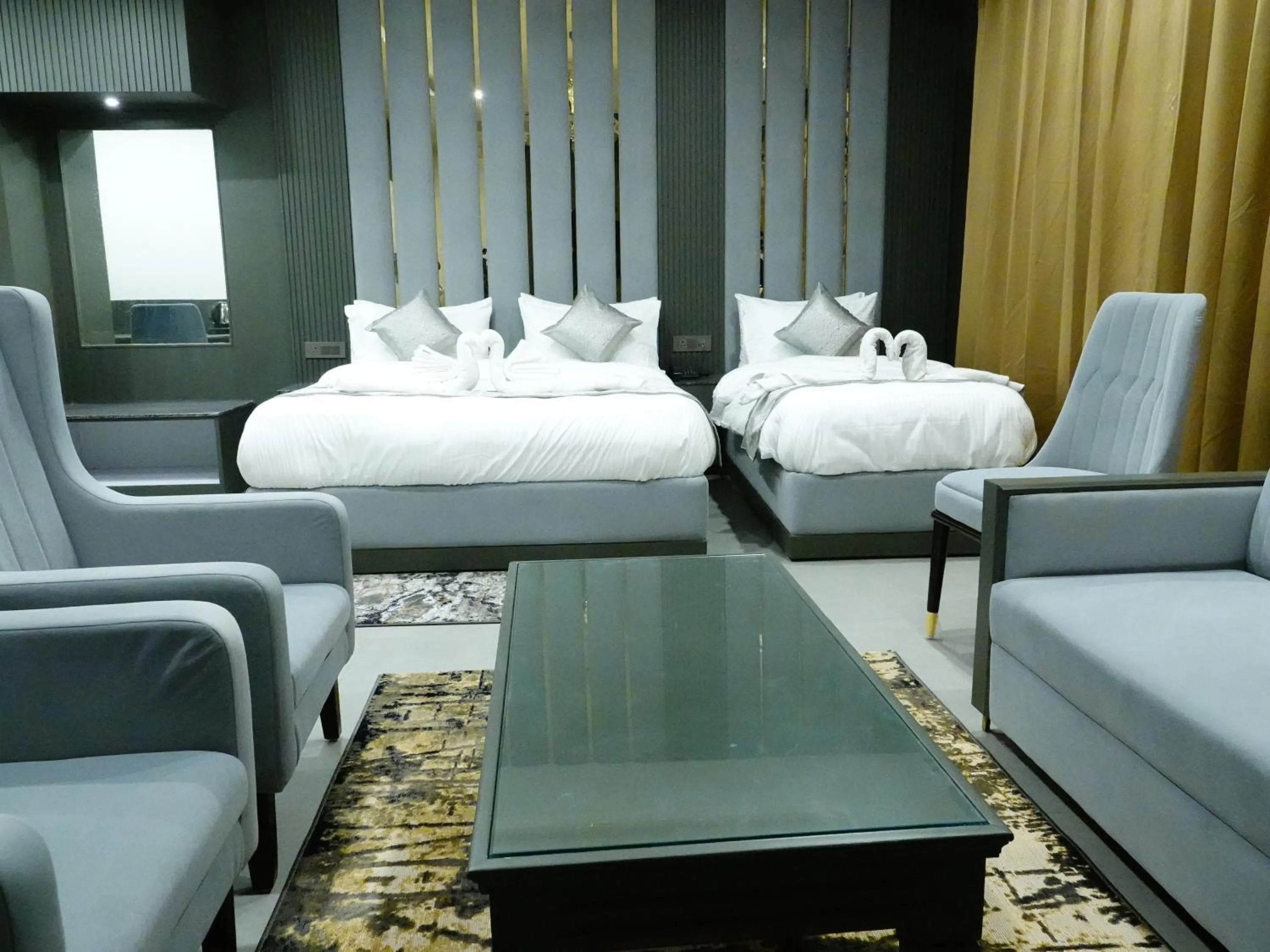 Bed in Rubystone Mussoorie A Leisure Resort