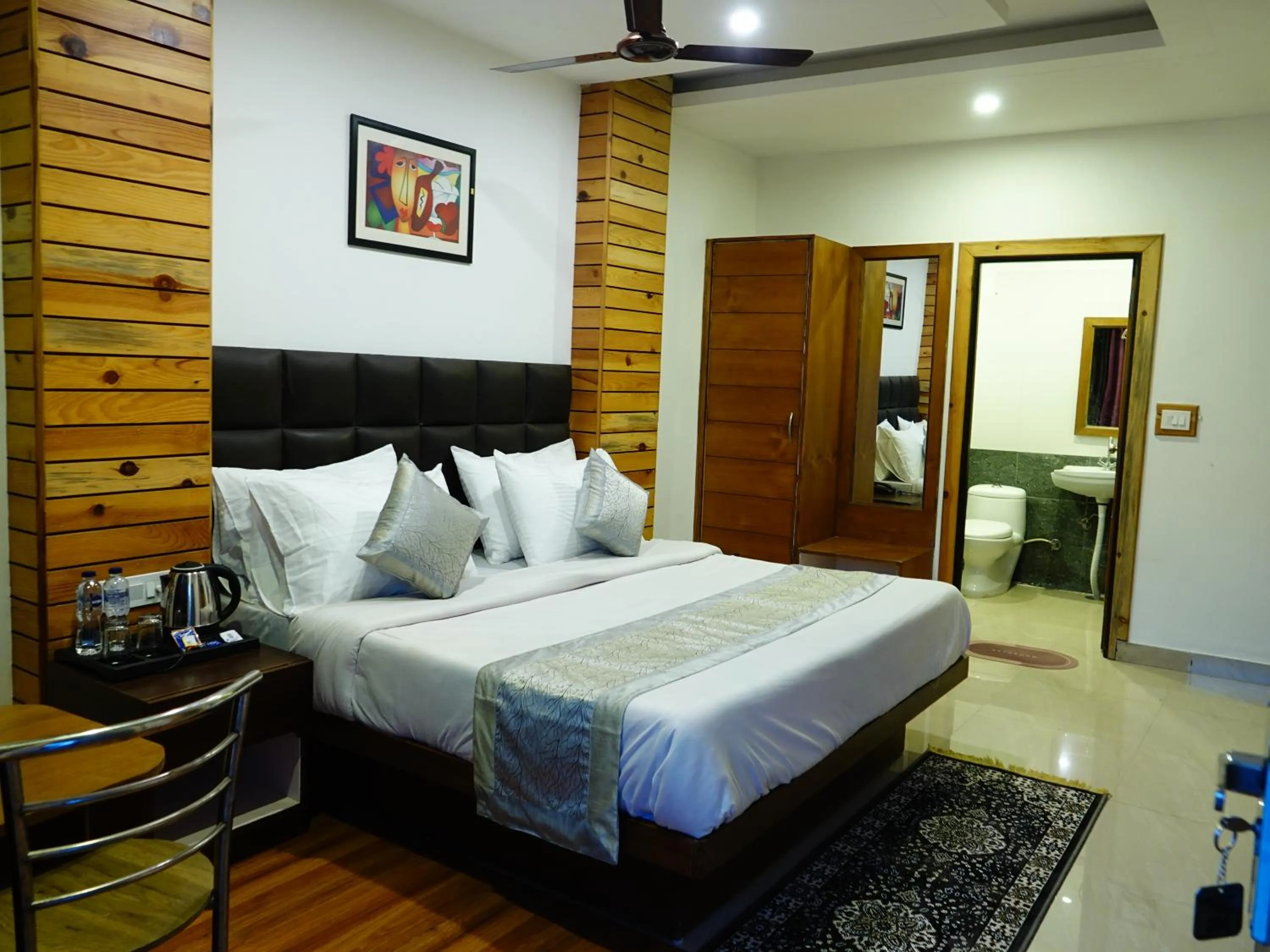 Bed in Rubystone Mussoorie A Leisure Resort