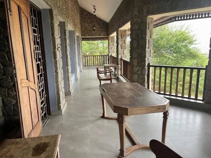 Seating area in Joppa Beach House