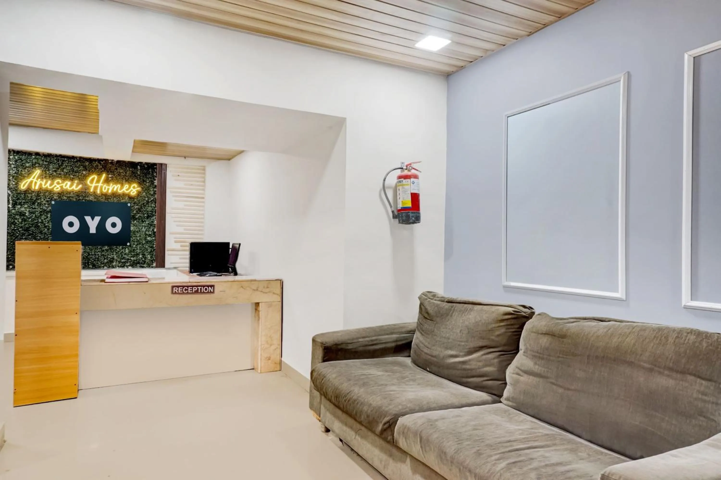 Lobby or reception in Hotel O Arusai Inn