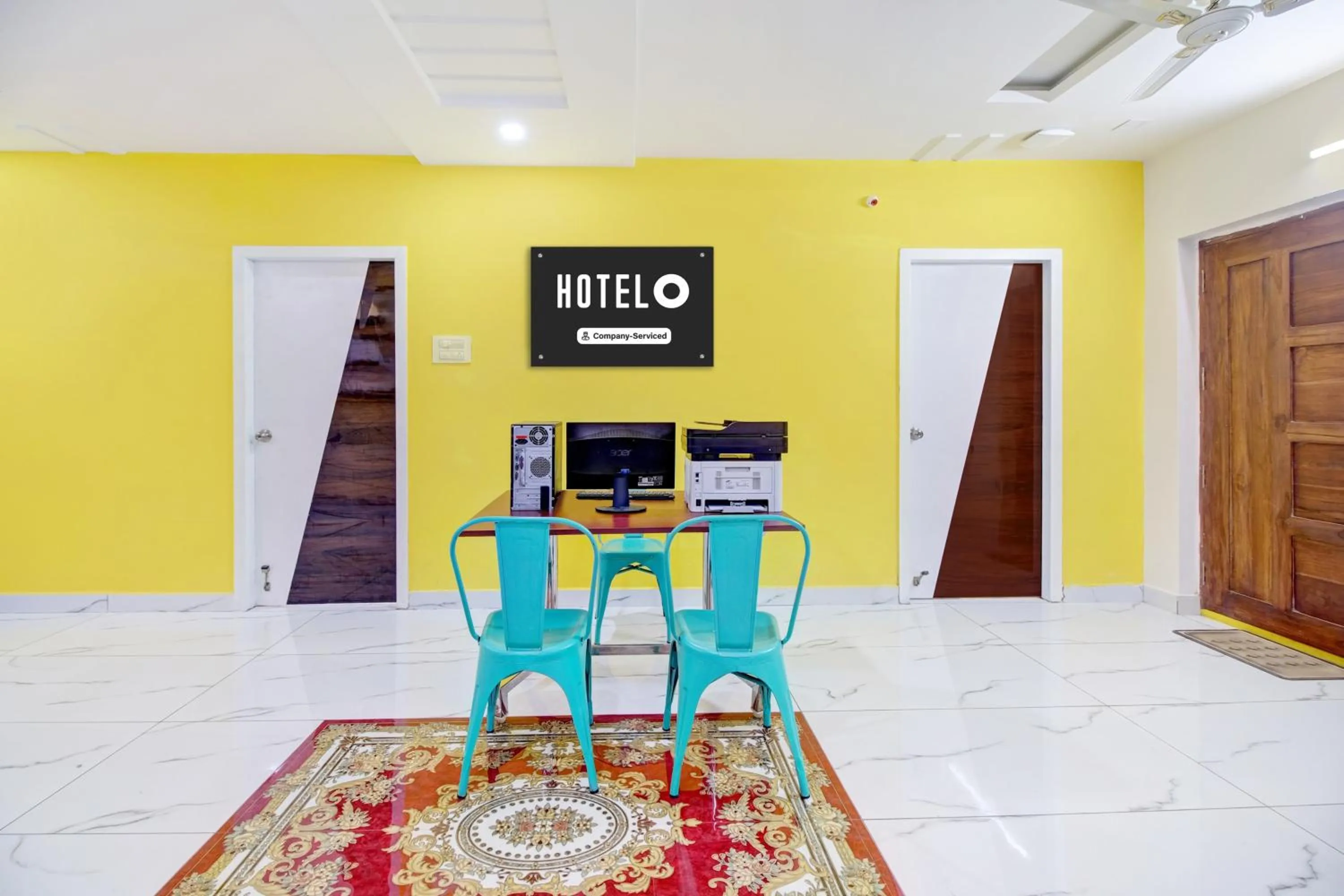 Lobby or reception in Super Hotel O Amaravathi Road Annapurna Nagar