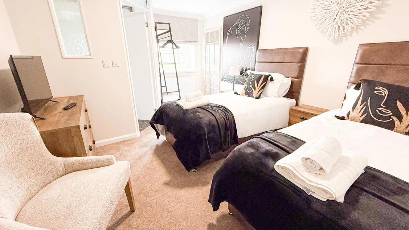 Bed in Wheyrigg Hall Hotel