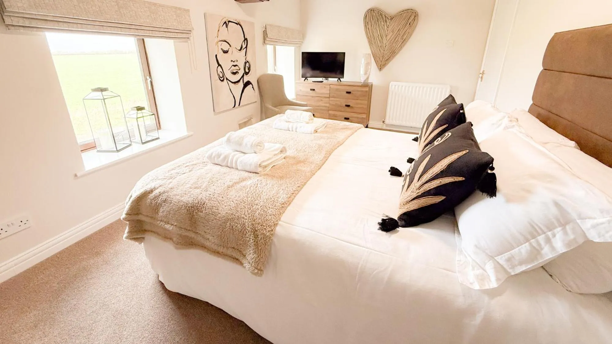 Bed in Wheyrigg Hall Hotel