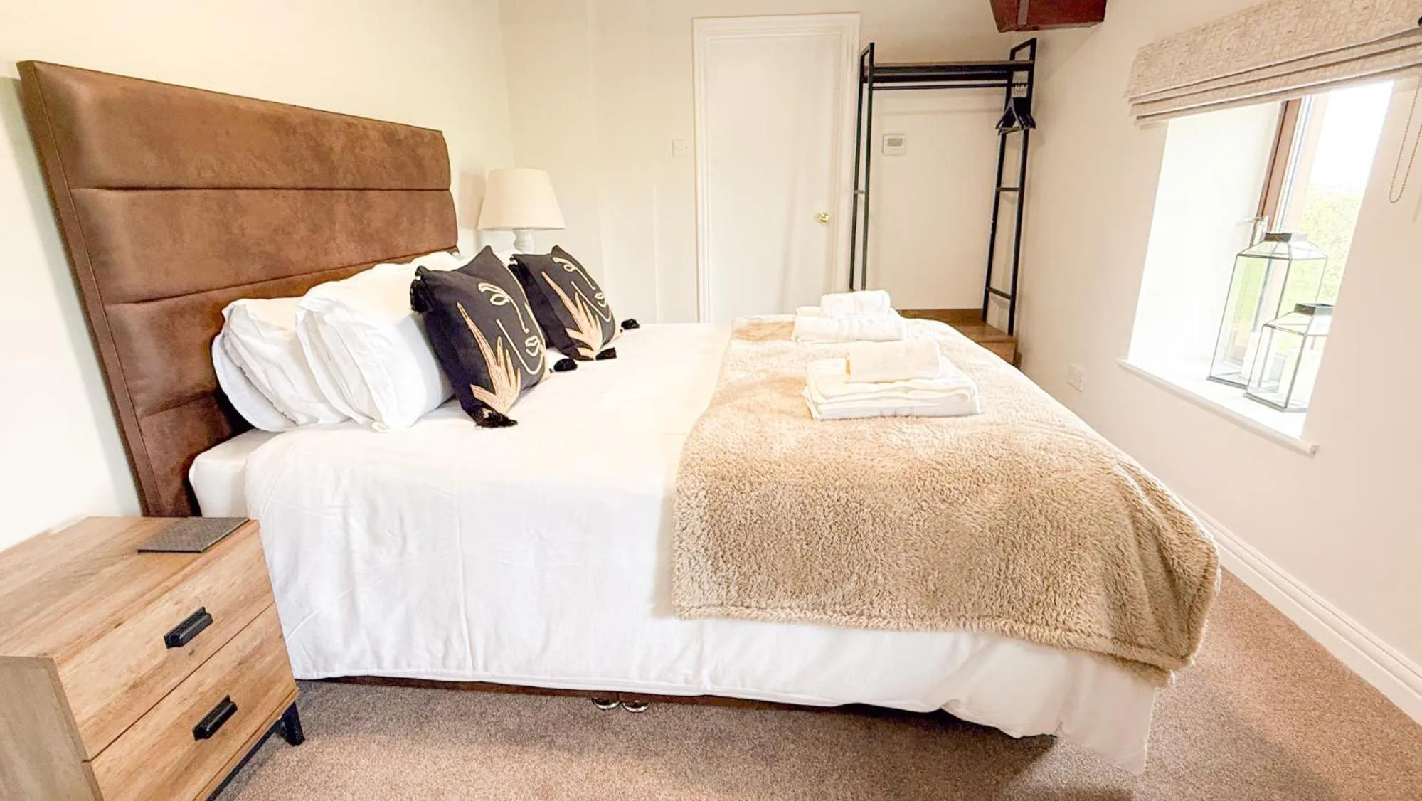 Bed in Wheyrigg Hall Hotel