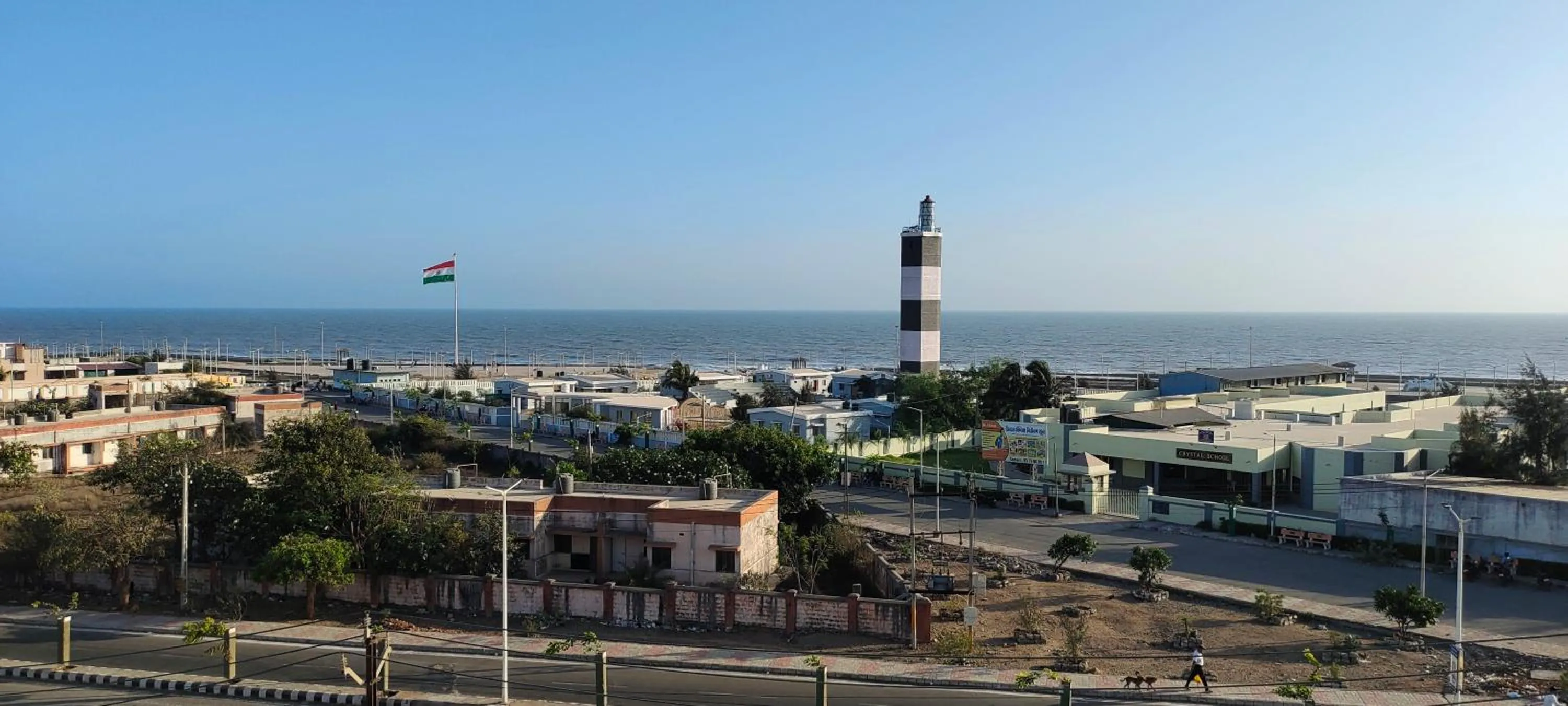 Beach in Lemon Tree Resort, Somnath