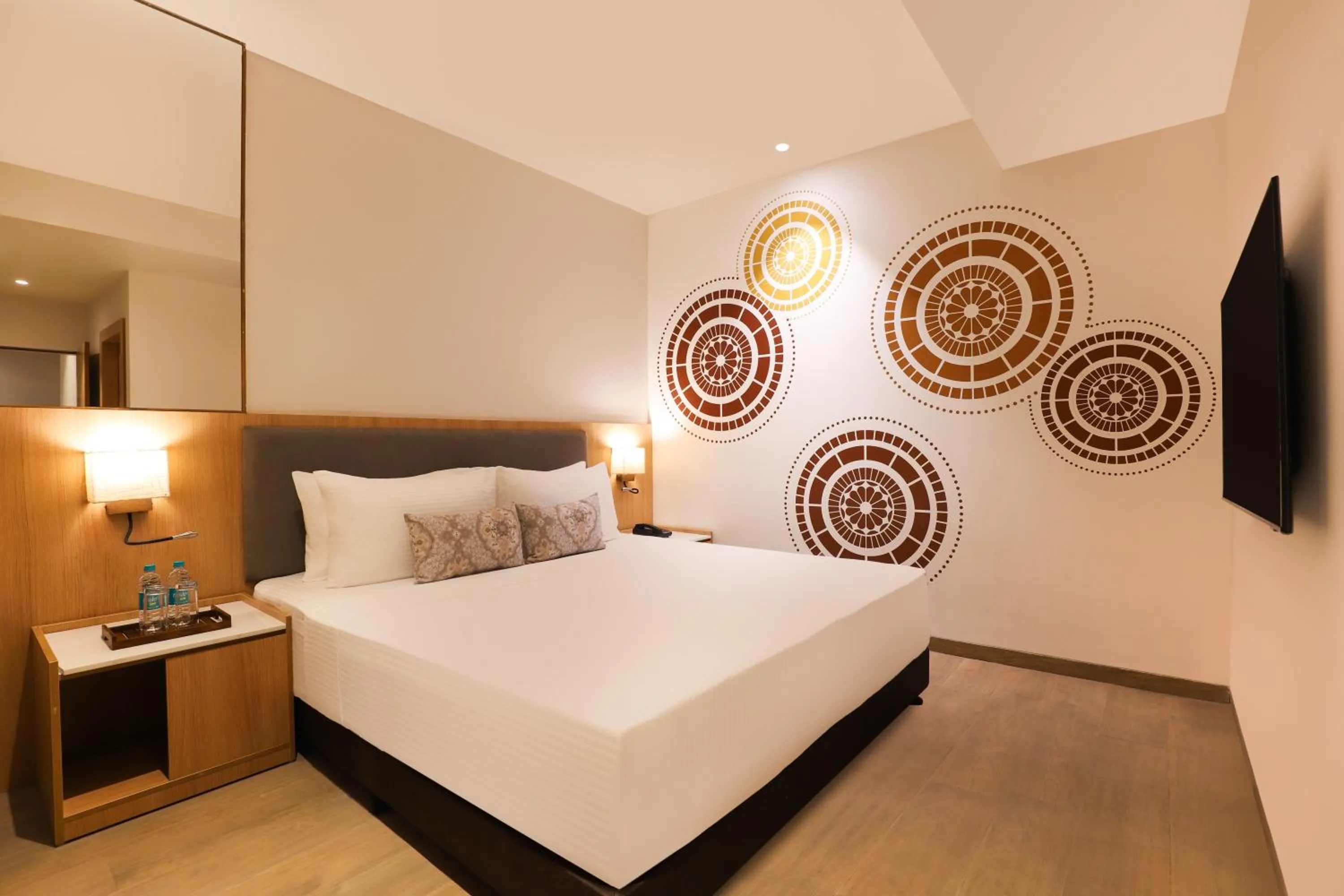 Bedroom, Bed in Lemon Tree Resort, Somnath