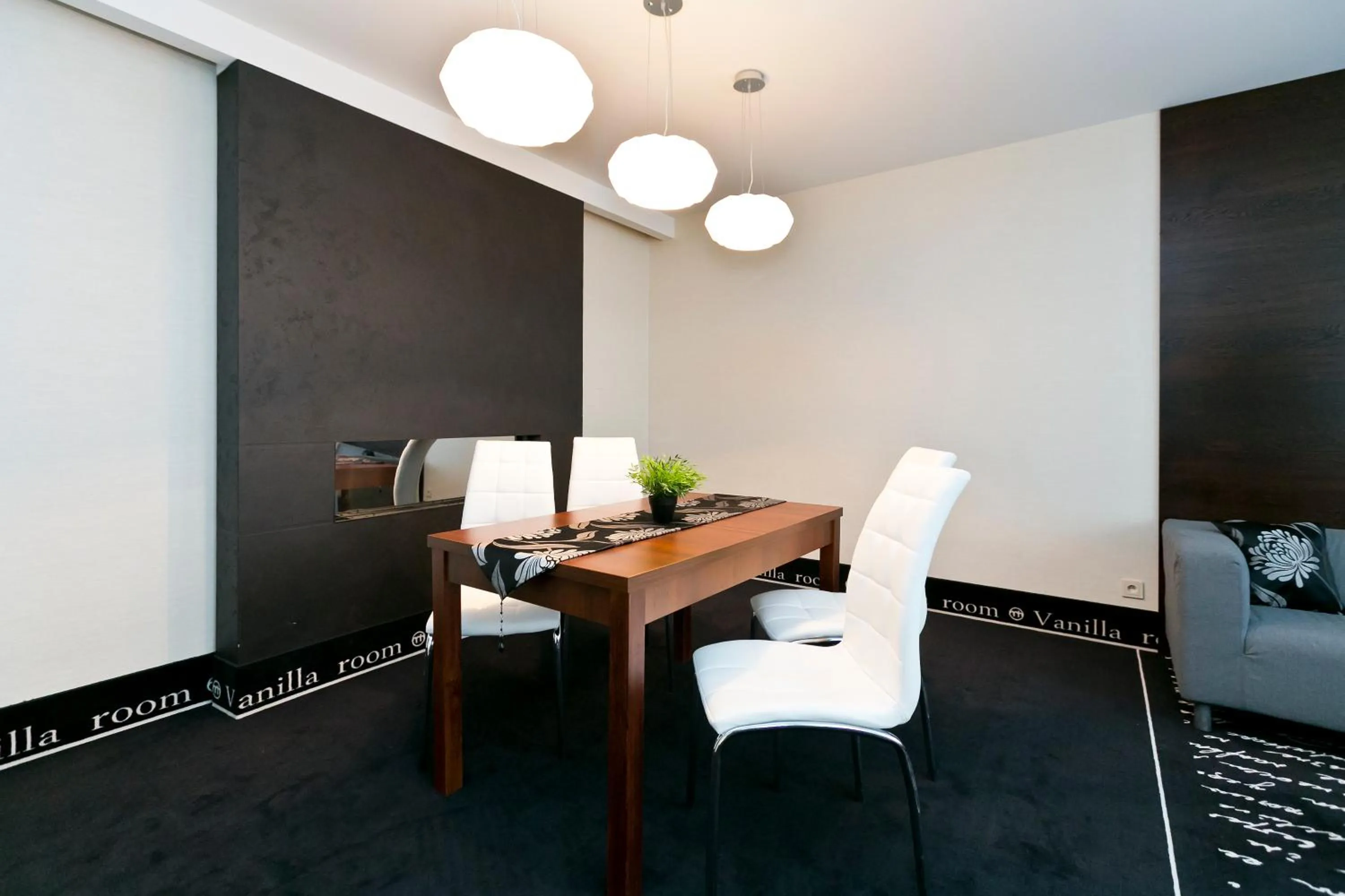 Seating area in Hotel Martina