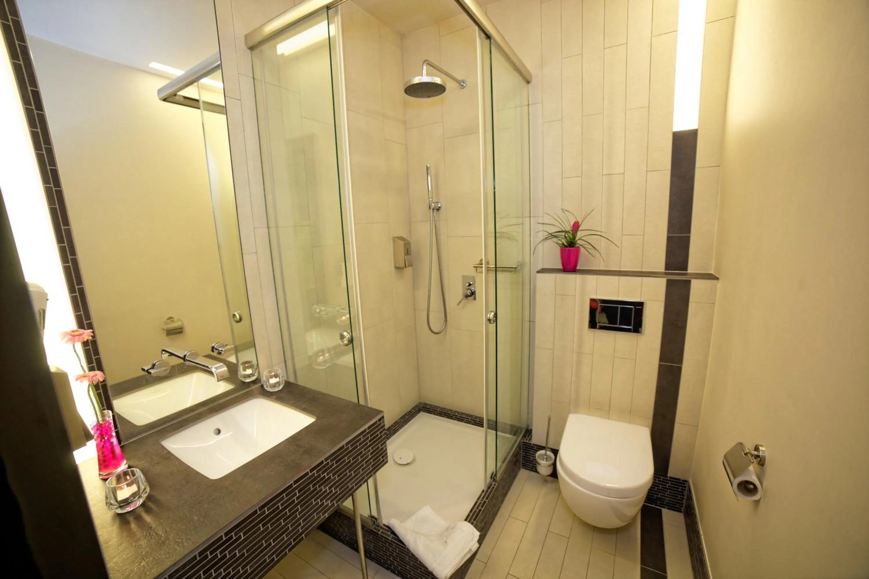 Shower in Hotel Martina