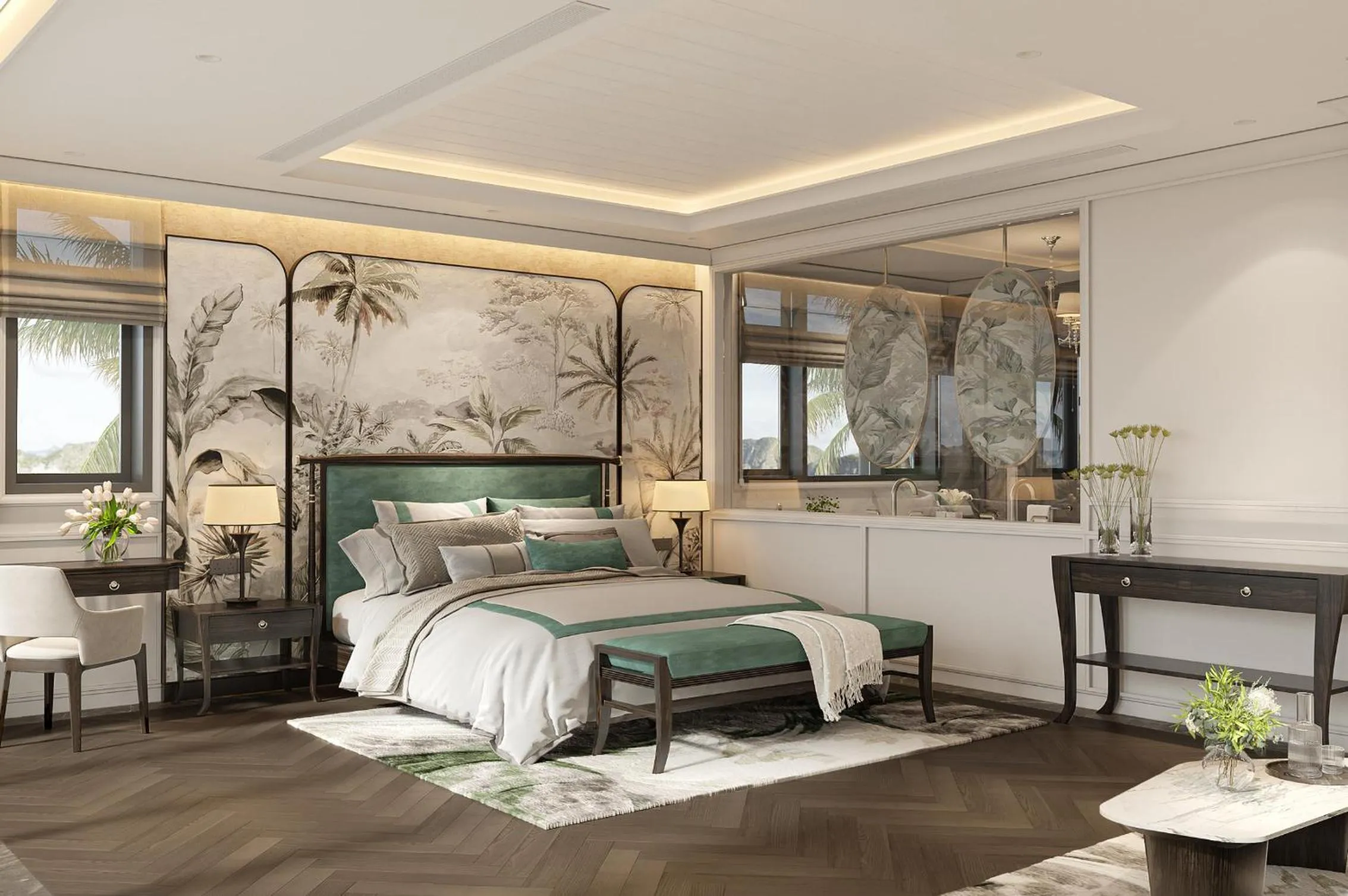 Photo of the whole room, Bed in Wyndham Garden Sonasea Van Don