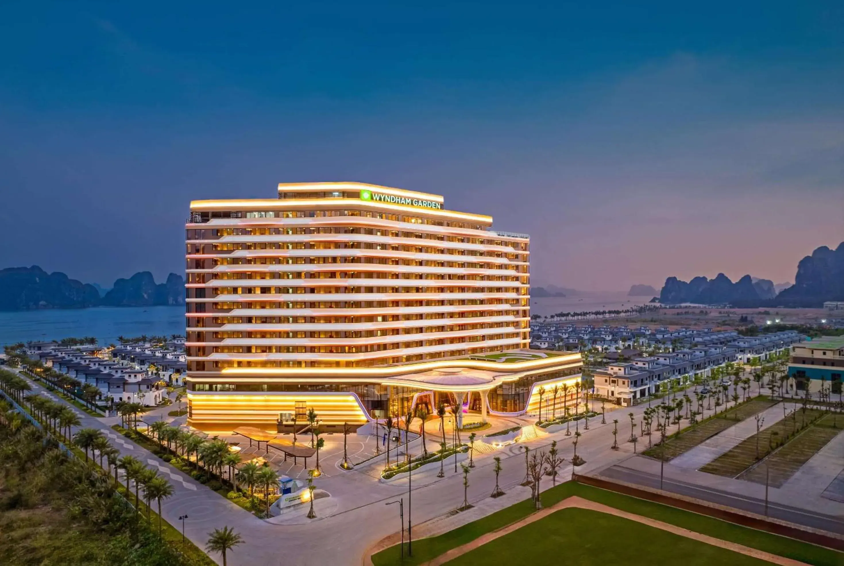 Property building in Wyndham Garden Sonasea Van Don Property building in Wyndham Garden Sonasea Van Don