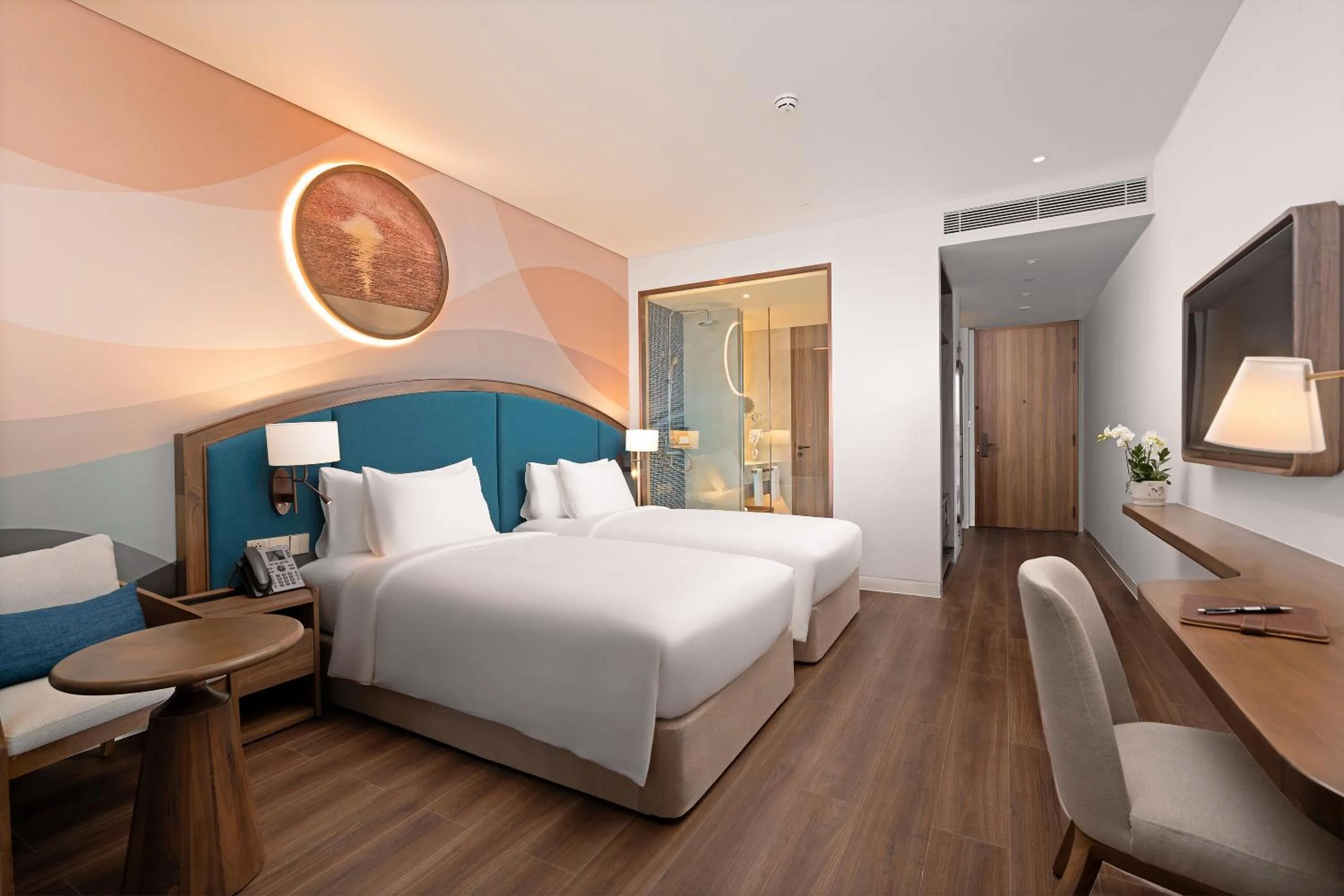 Photo of the whole room, Bed in Wyndham Garden Sonasea Van Don