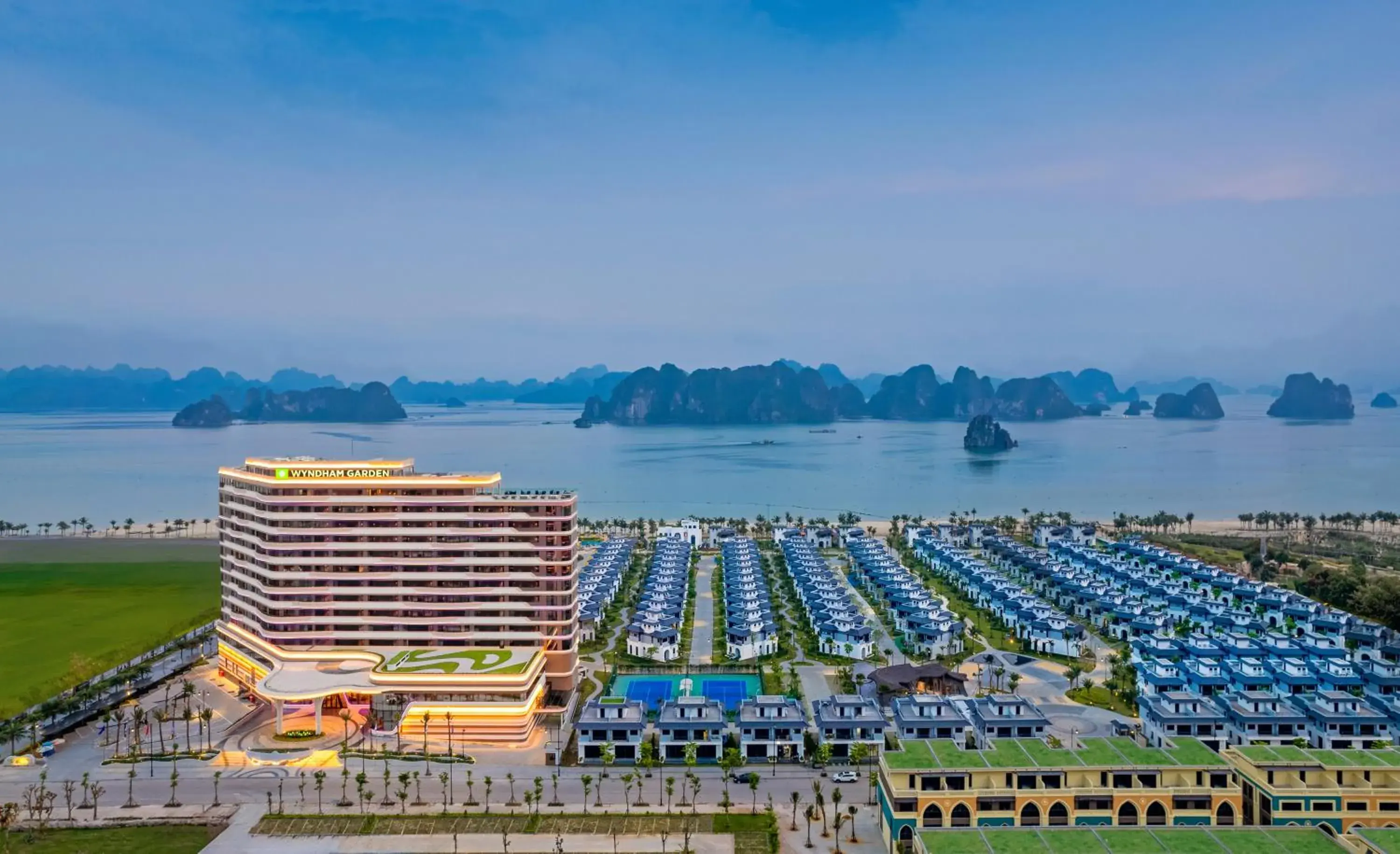 Property building in Wyndham Garden Sonasea Van Don Property building in Wyndham Garden Sonasea Van Don