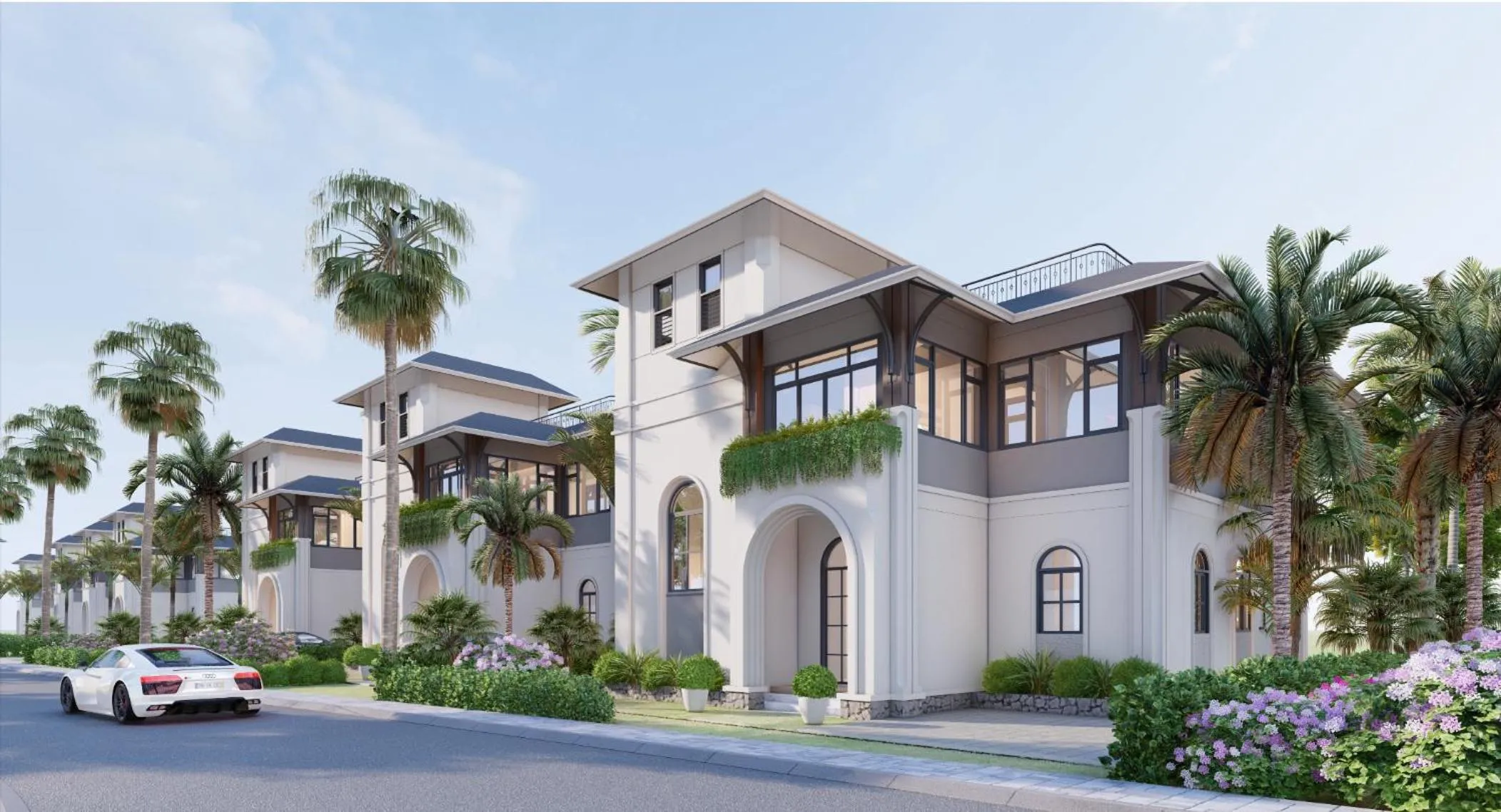 Property building in Wyndham Garden Sonasea Van Don