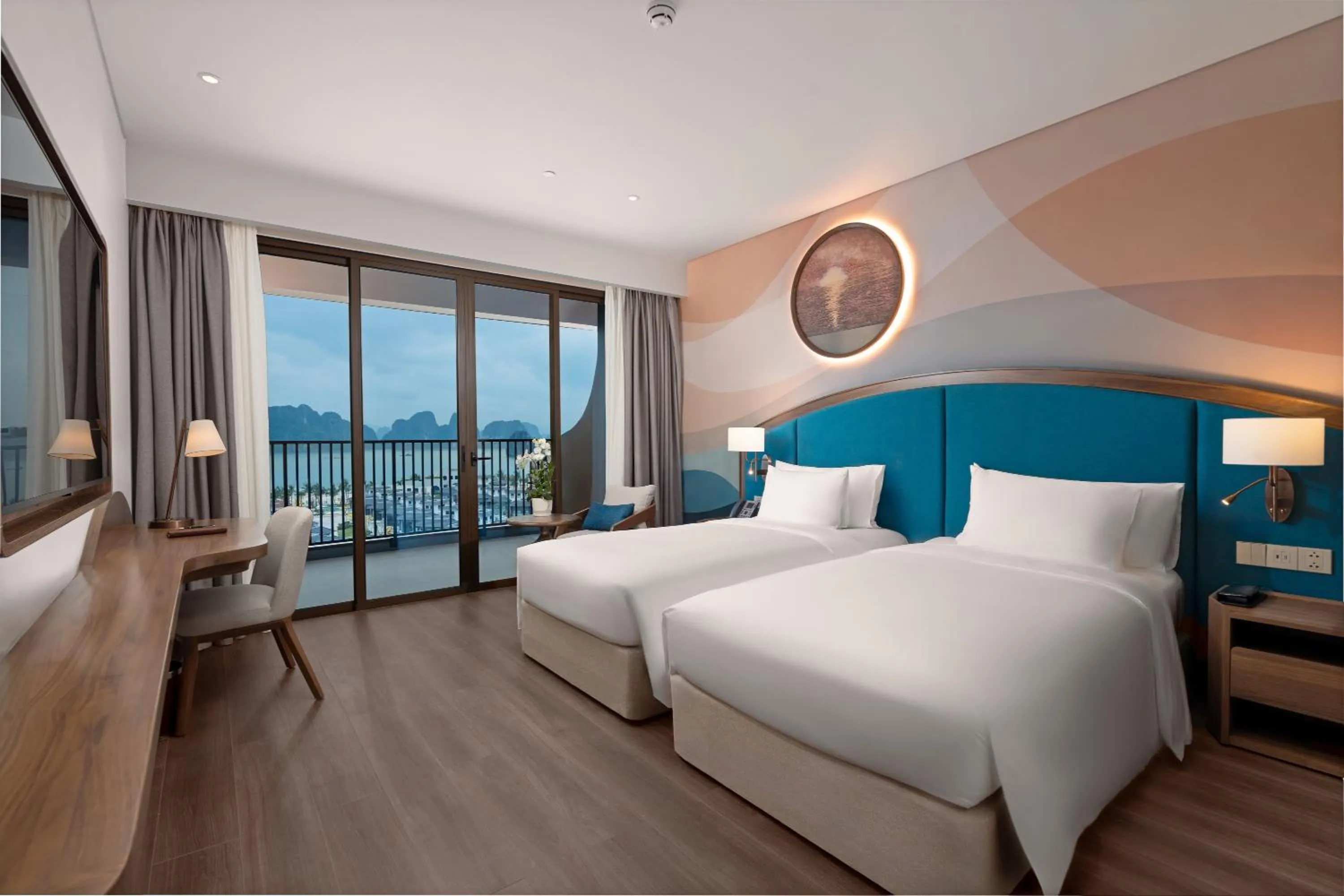 Photo of the whole room, Bed in Wyndham Garden Sonasea Van Don