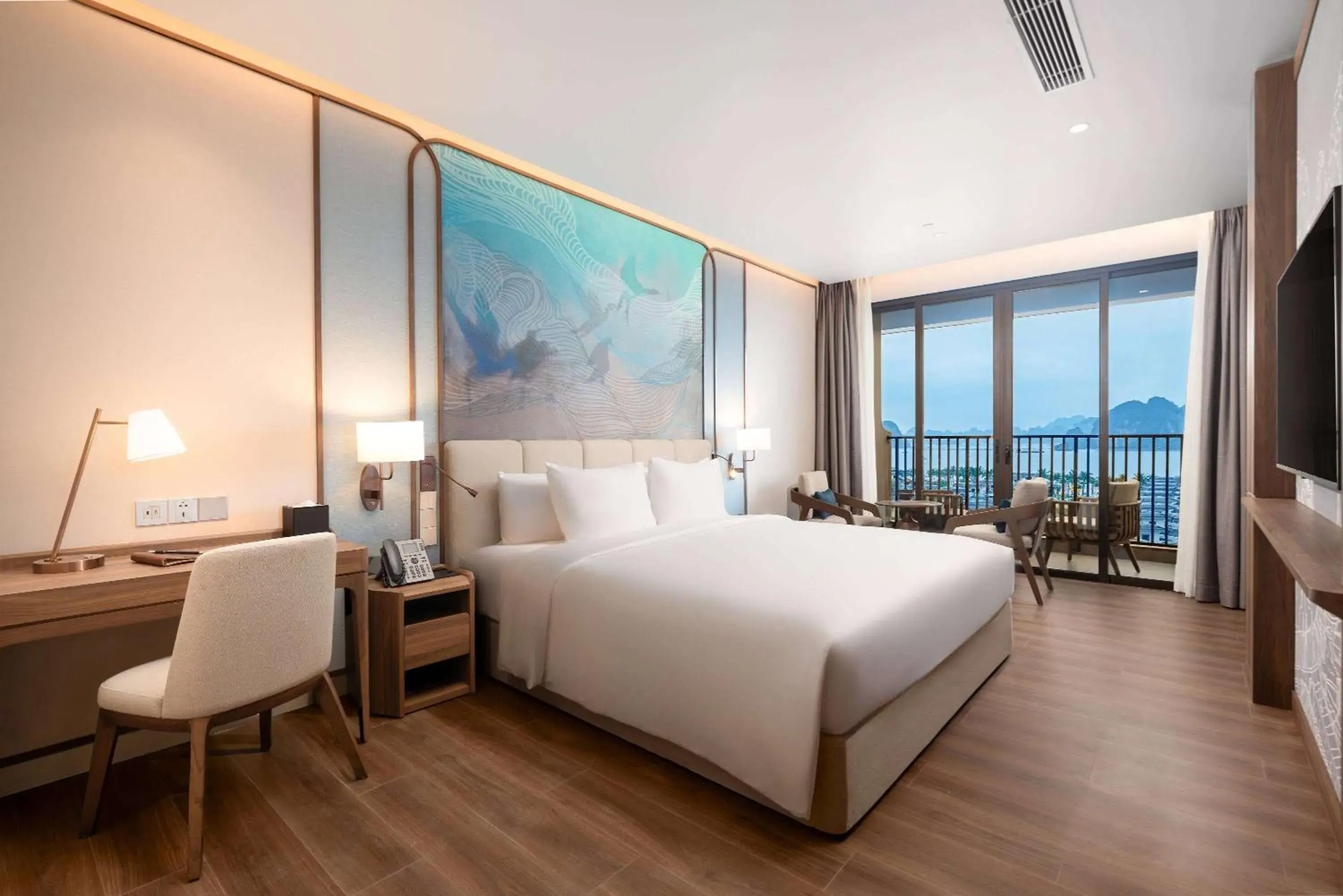 Family Suite Sea View in Wyndham Garden Sonasea Van Don Family Suite Sea View in Wyndham Garden Sonasea Van Don