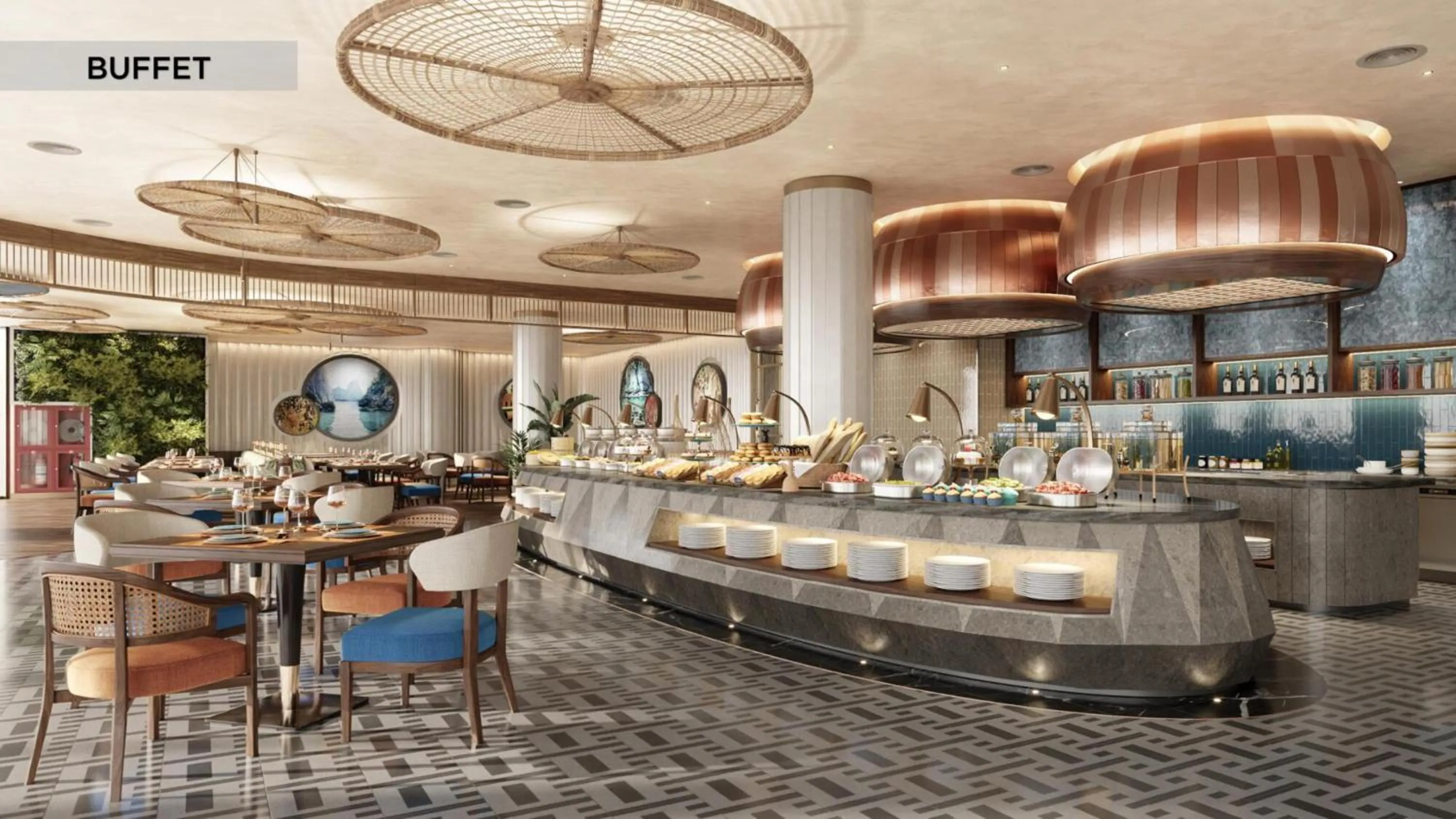 Restaurant/places to eat in Wyndham Garden Sonasea Van Don