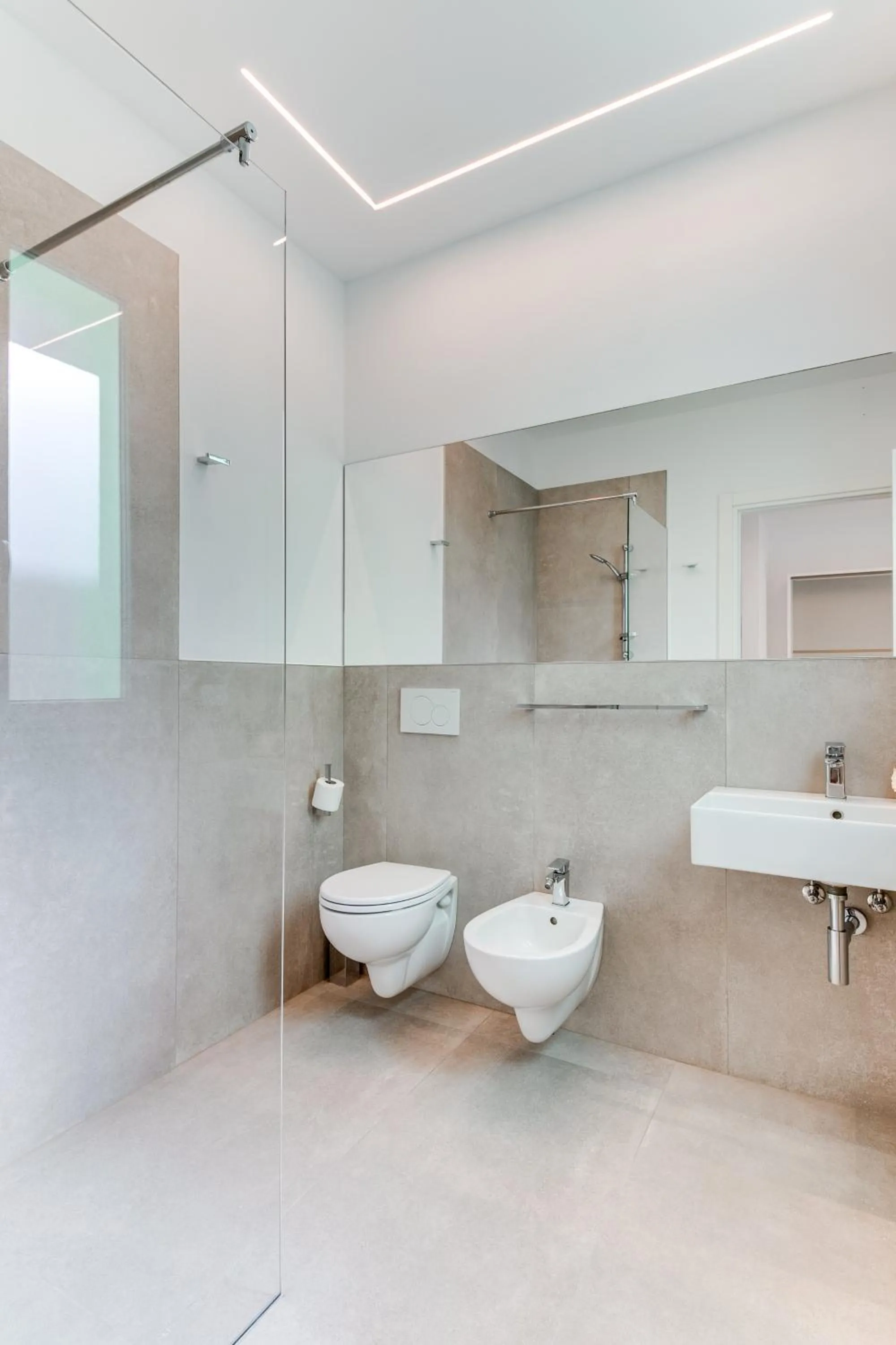 Bathroom in Residence Diffuso Arcobaleno