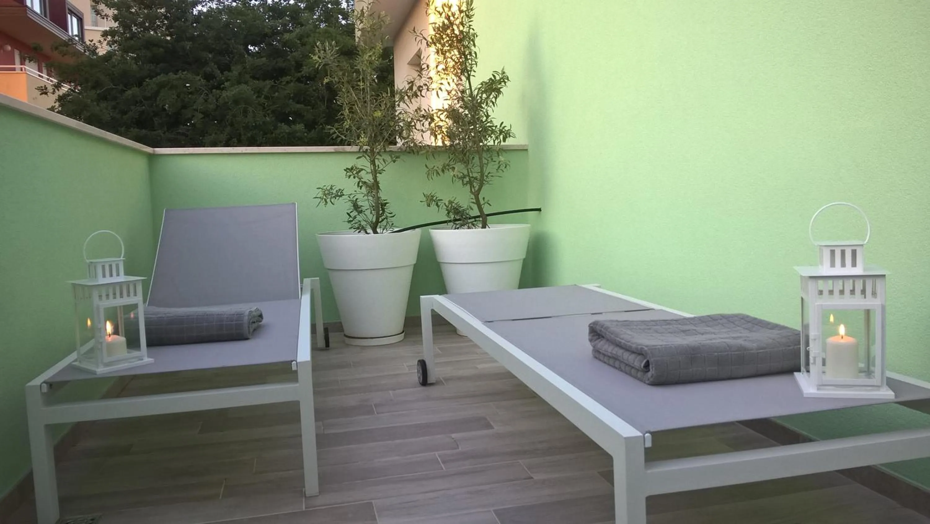 Balcony/Terrace in Residence Diffuso Arcobaleno