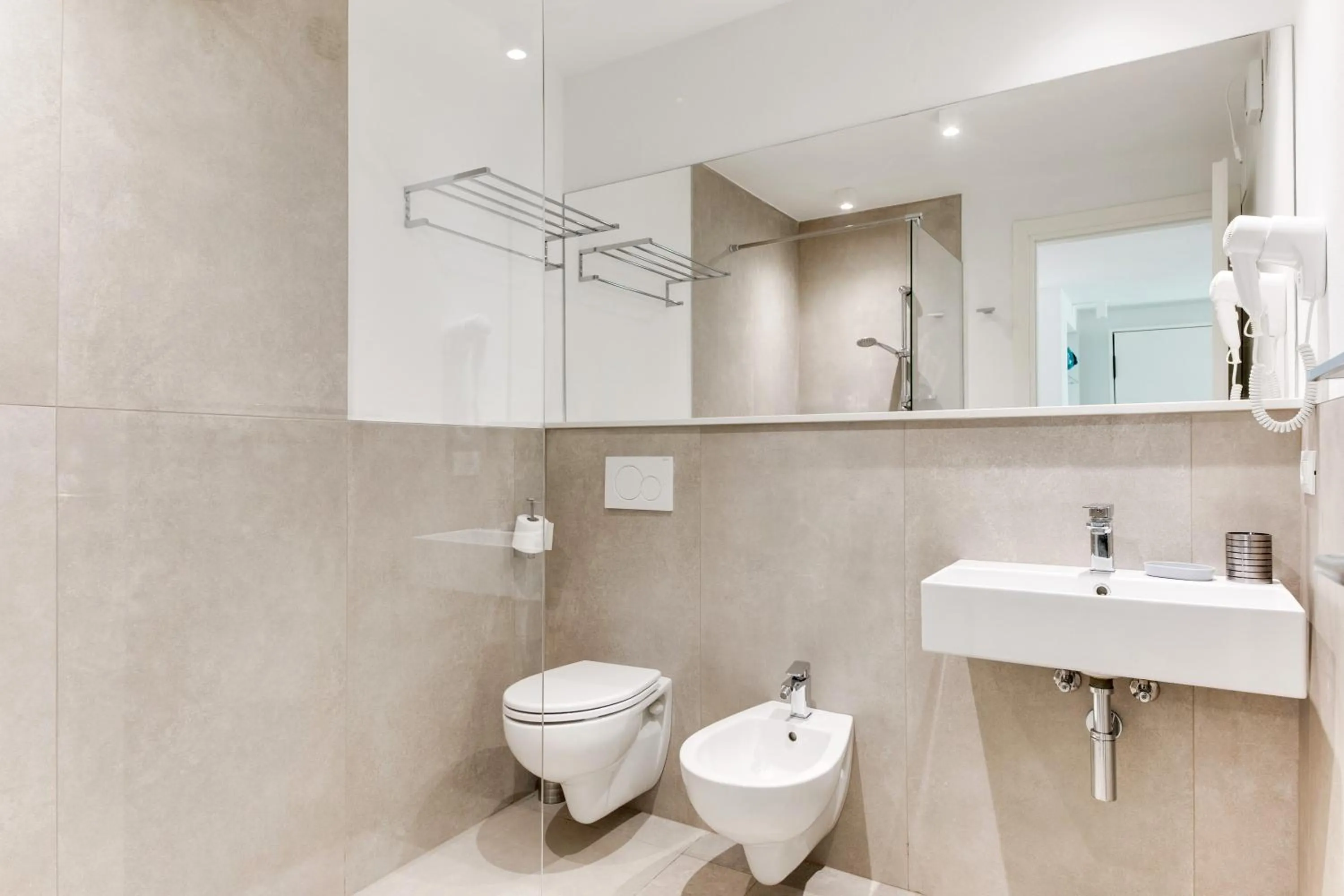 Bathroom in Residence Diffuso Arcobaleno