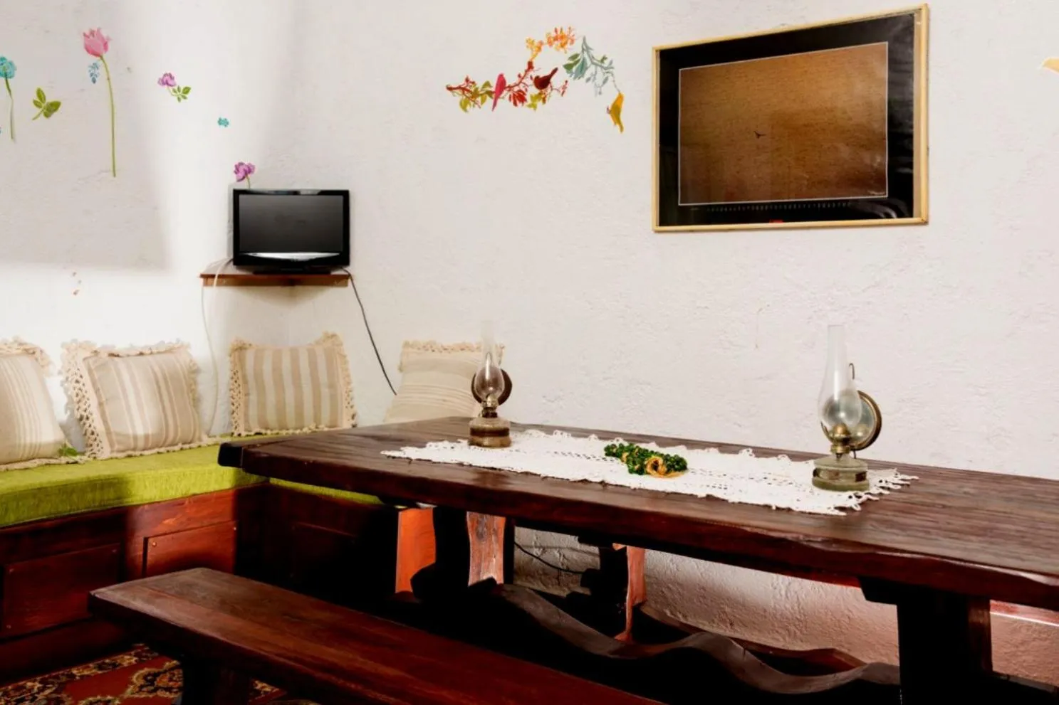 TV and multimedia in Elounda Collection Apartments