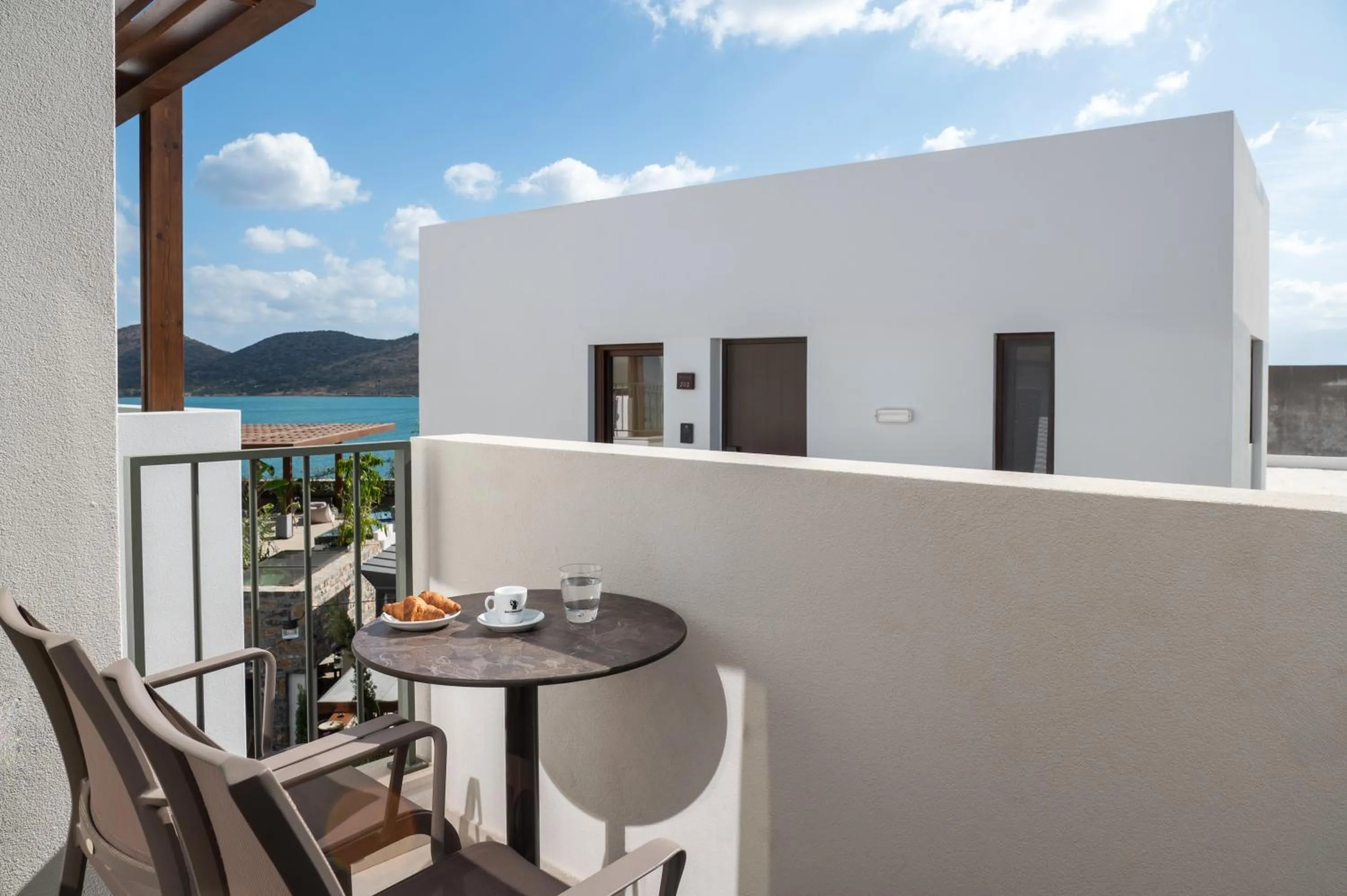 Junior Suite with Partial Sea View in Elounda Stories Boutique Hotel