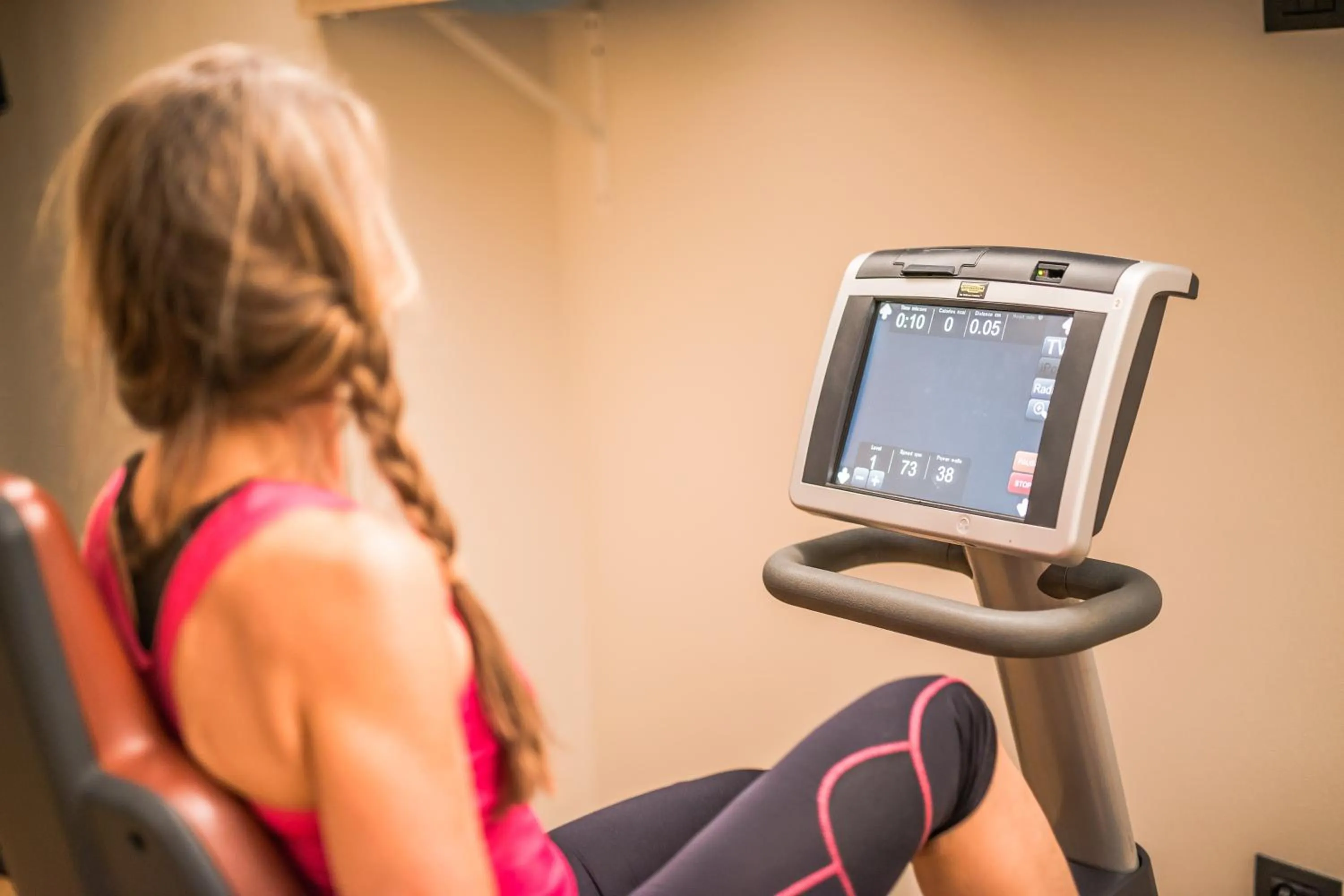 Fitness centre/facilities in Hotel Le Alpi