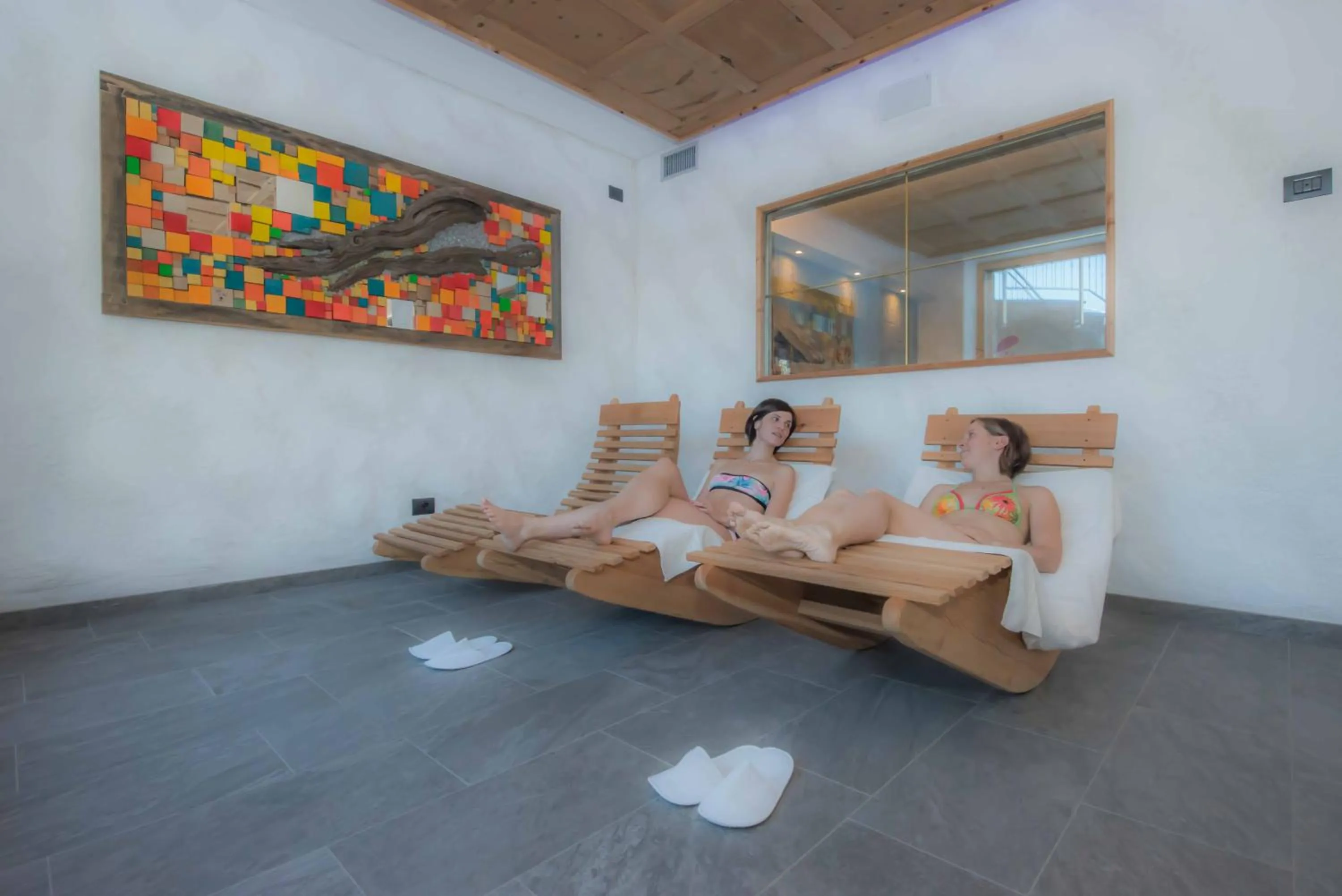 Spa and wellness centre/facilities in Hotel Le Alpi