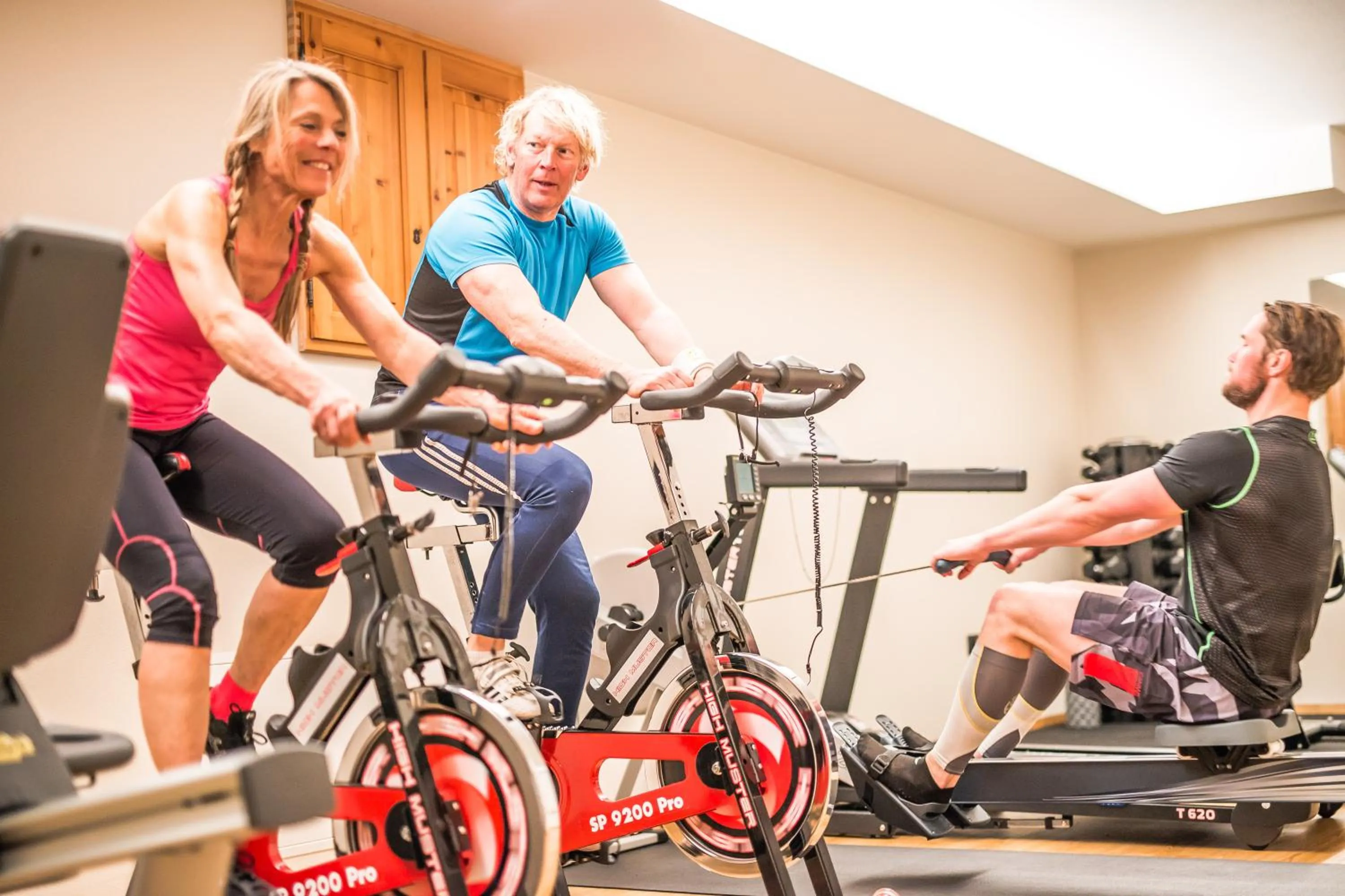 Fitness centre/facilities in Hotel Le Alpi