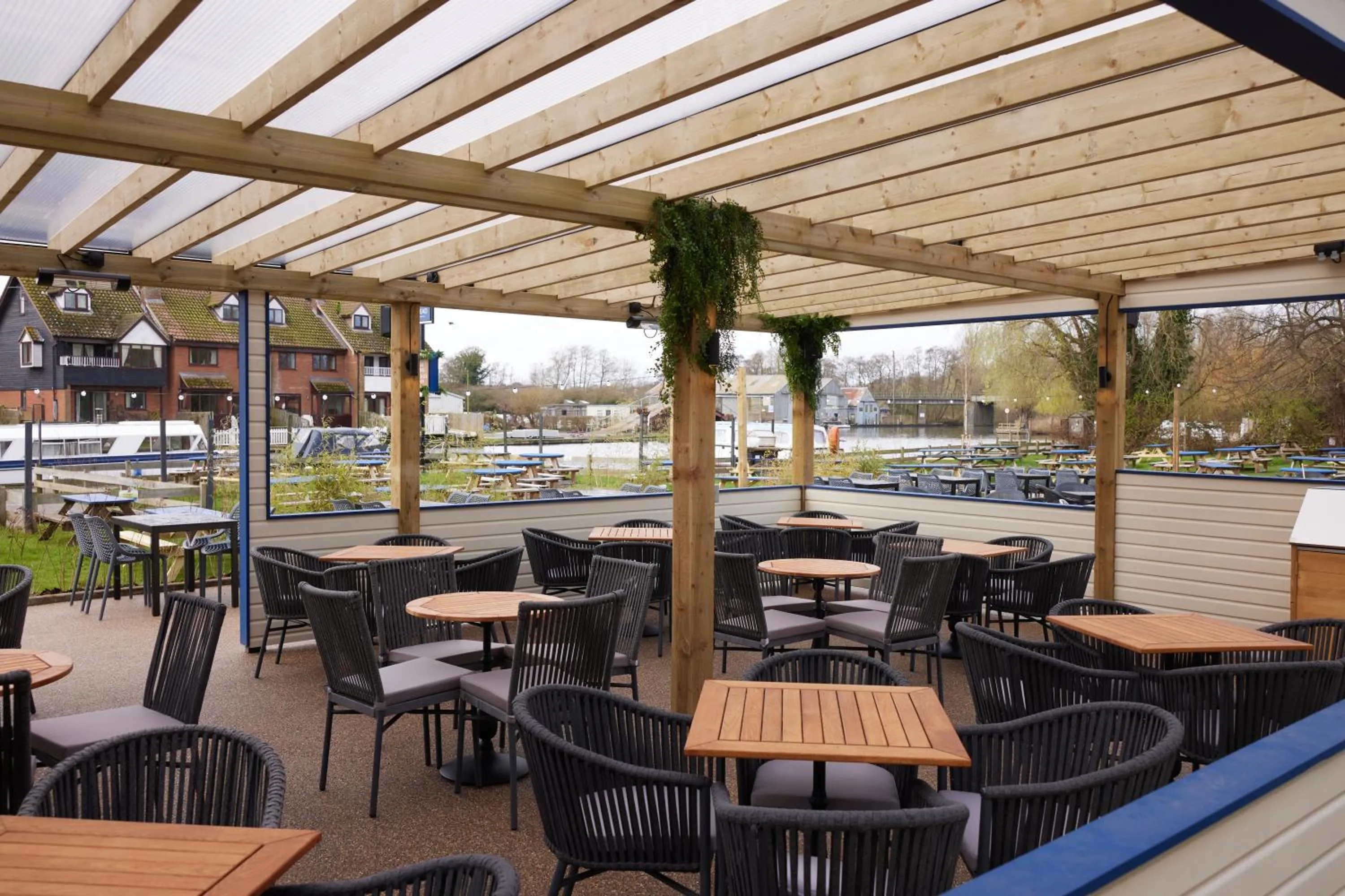 Garden in The Kings Head Wroxham by Greene King Inns