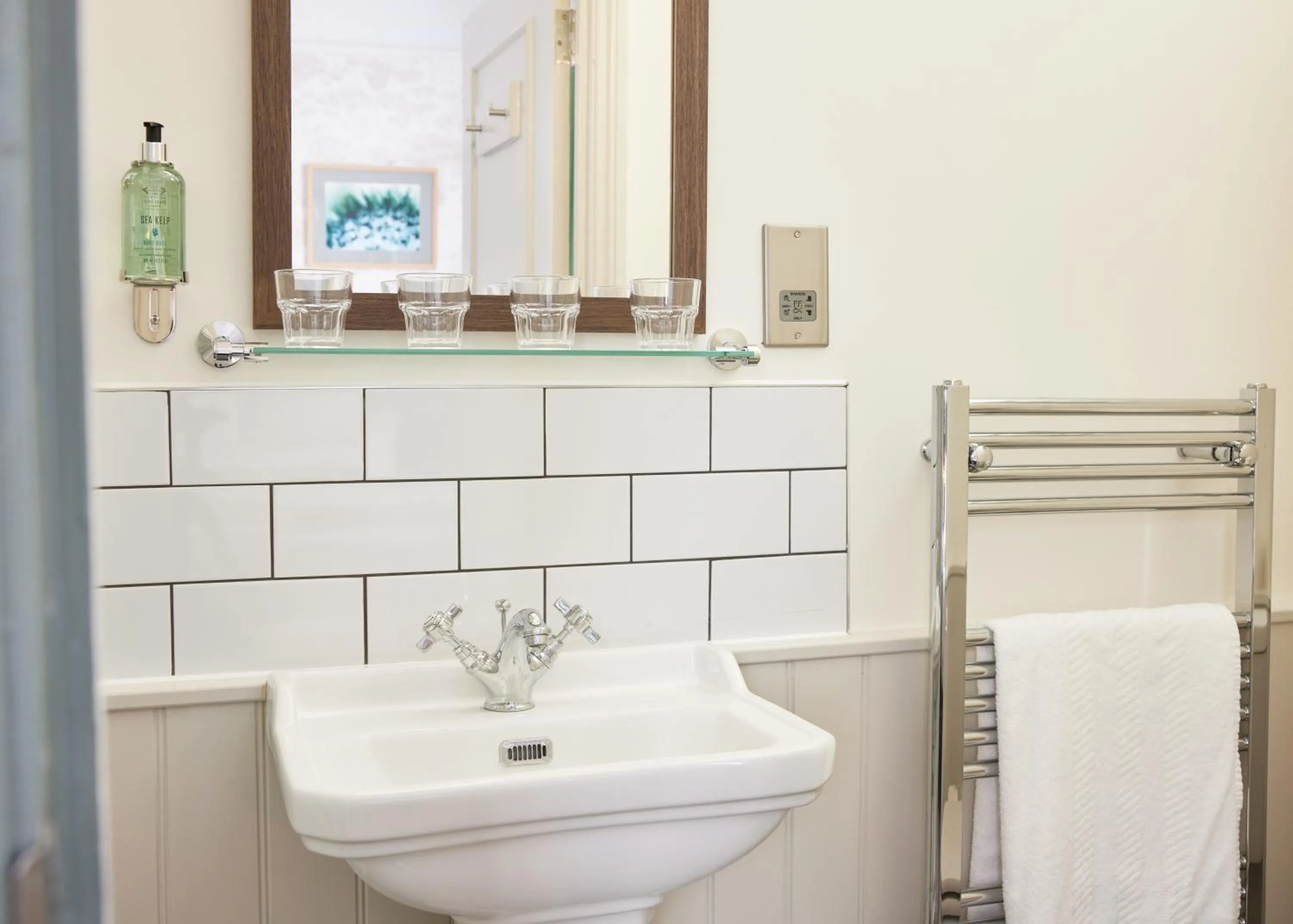 Bathroom in The Kings Head Wroxham by Greene King Inns