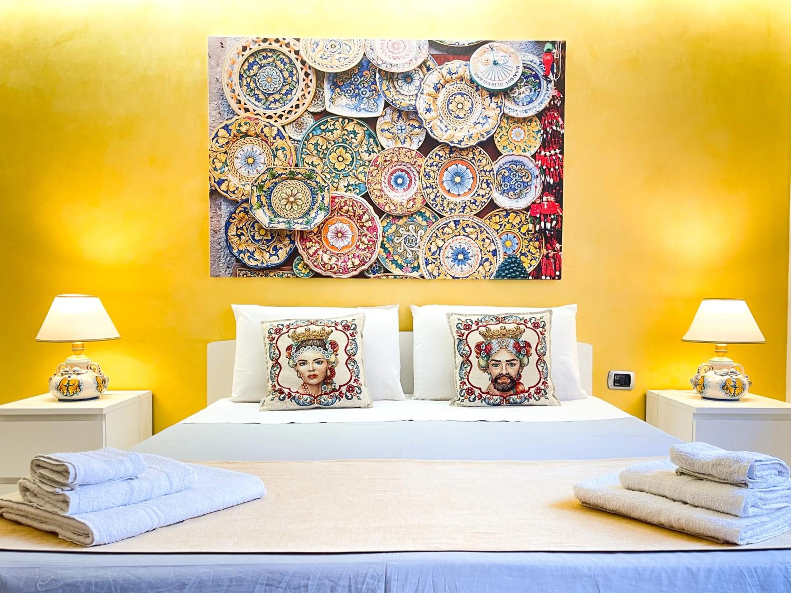 Double Room with Private External Bathroom in Al Politeama Rooms B&B