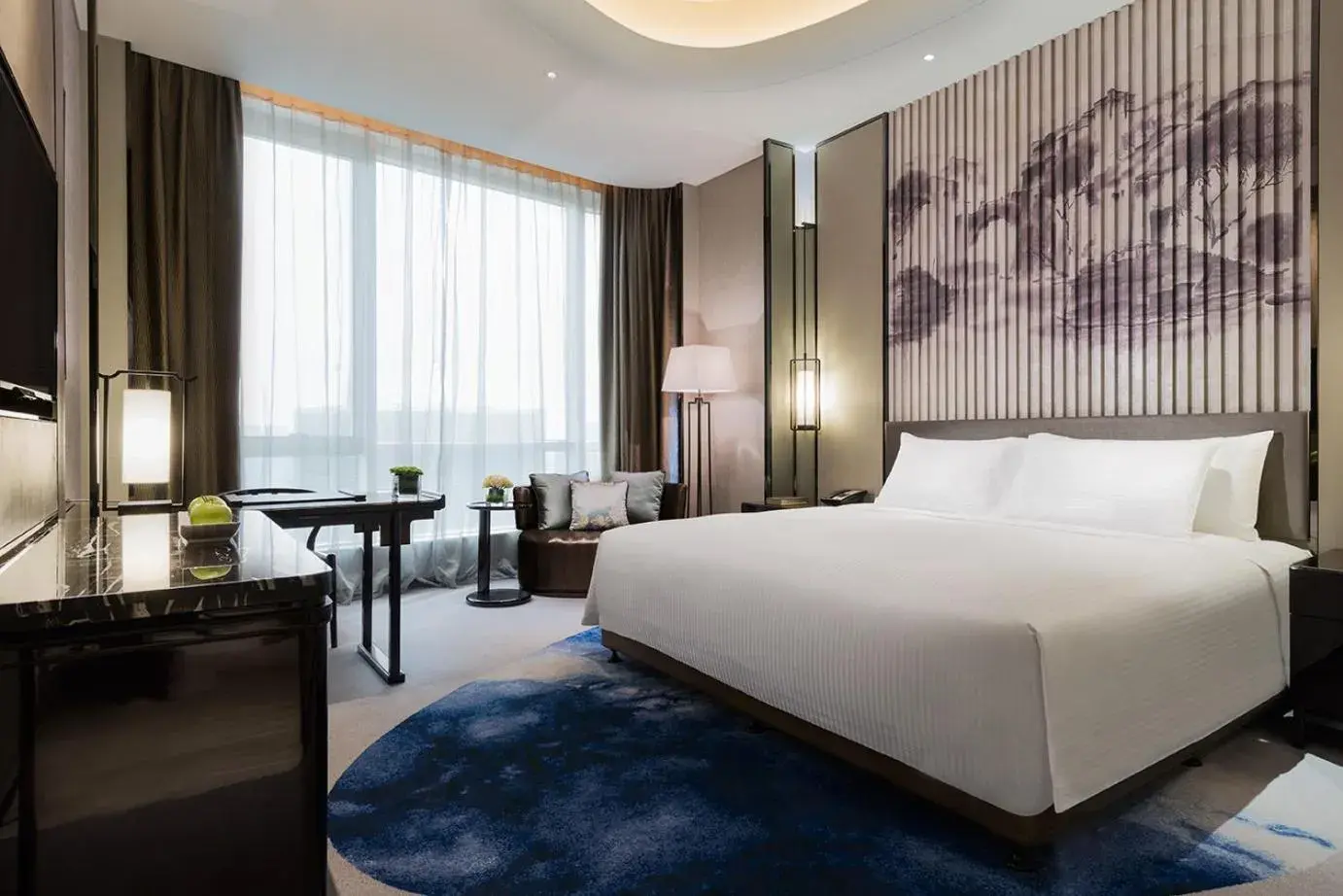 Photo of the whole room, Bed in Wanda Realm Hotel Wuhu Photo of the whole room, Bed in Wanda Realm Hotel Wuhu