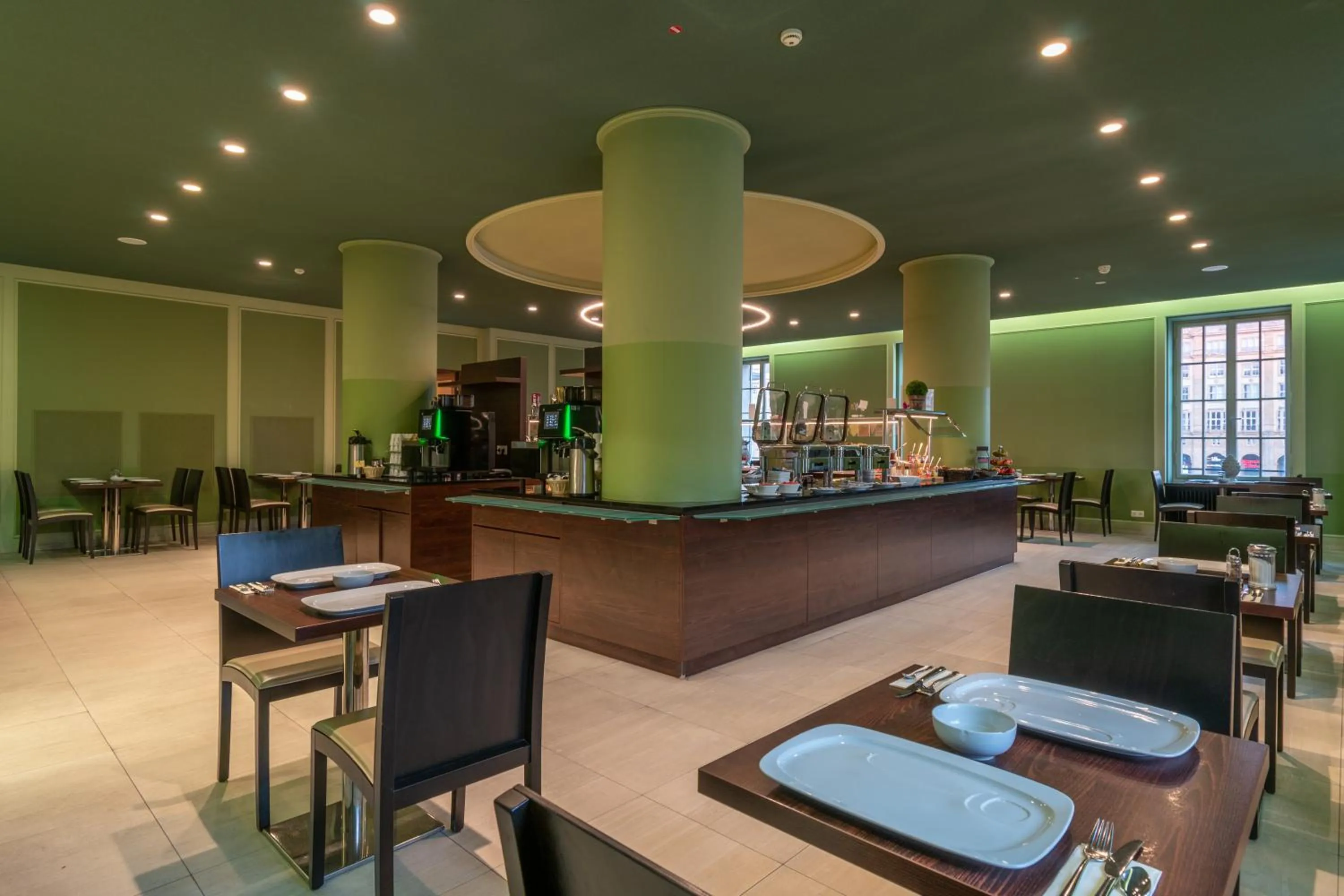 Buffet breakfast in Star G Hotel Premium Dresden Altmarkt