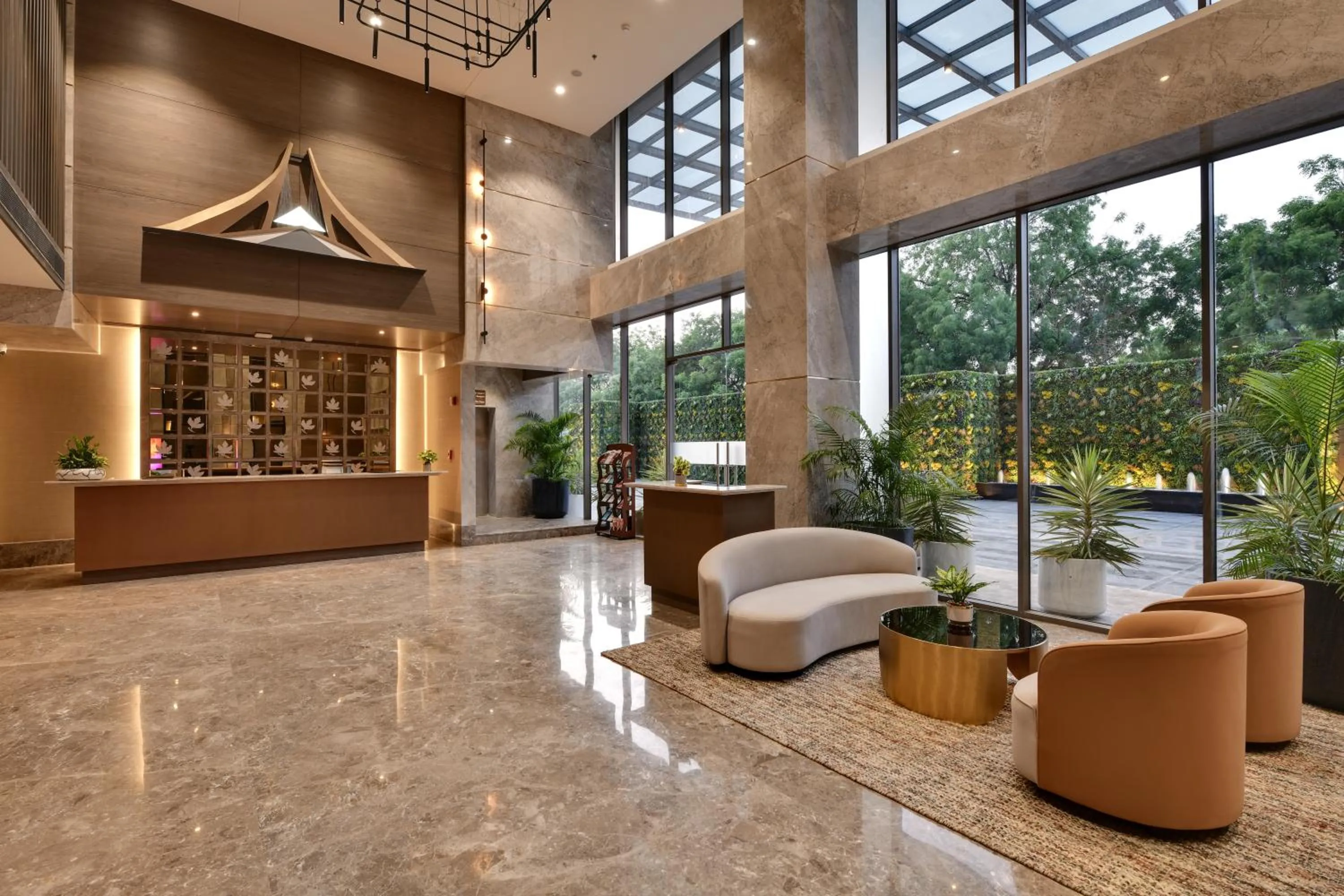 Lobby or reception in The Fern Residency, Gandhinagar, Series by Marriott