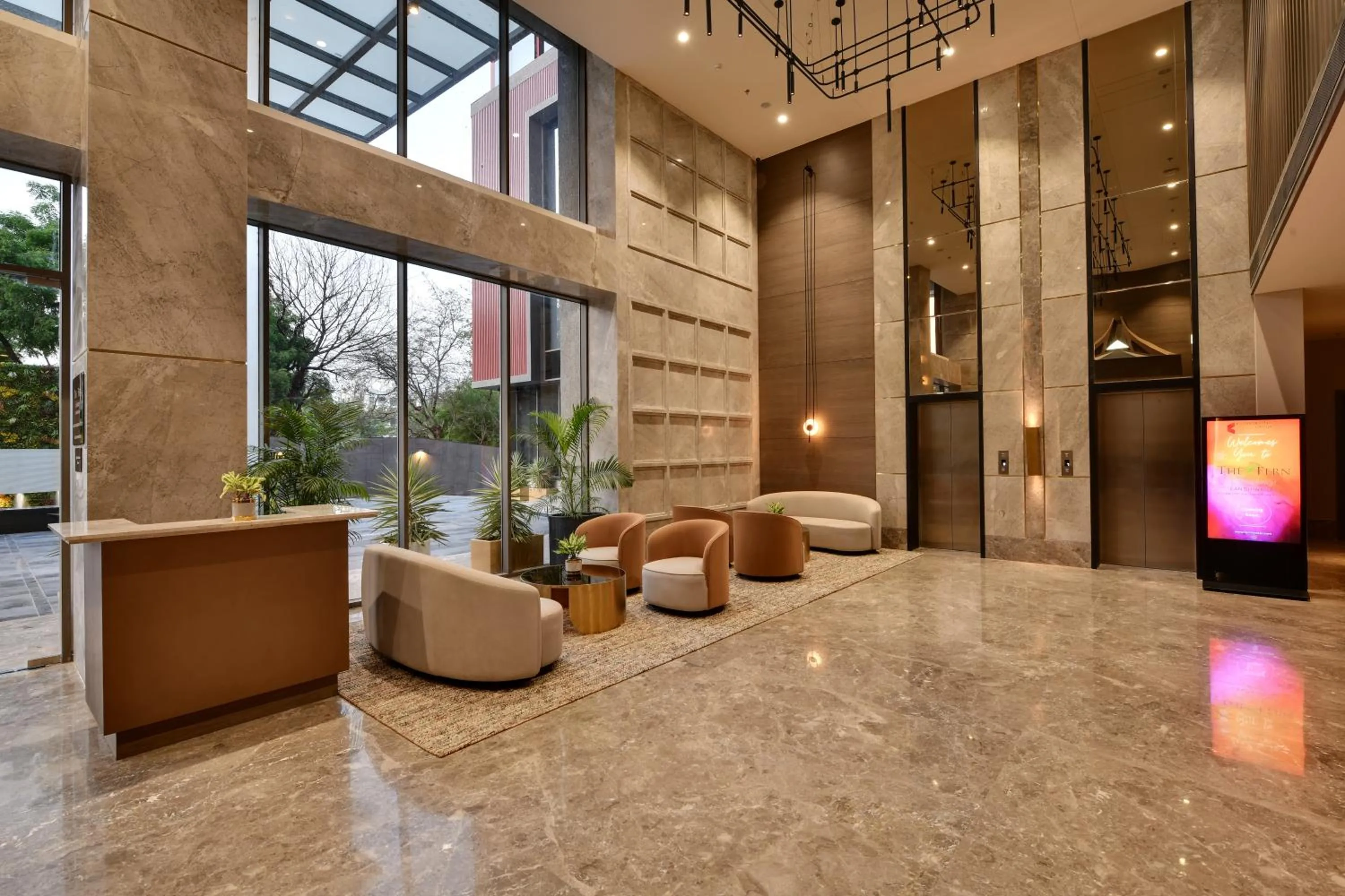 Lobby or reception in The Fern Residency, Gandhinagar, Series by Marriott