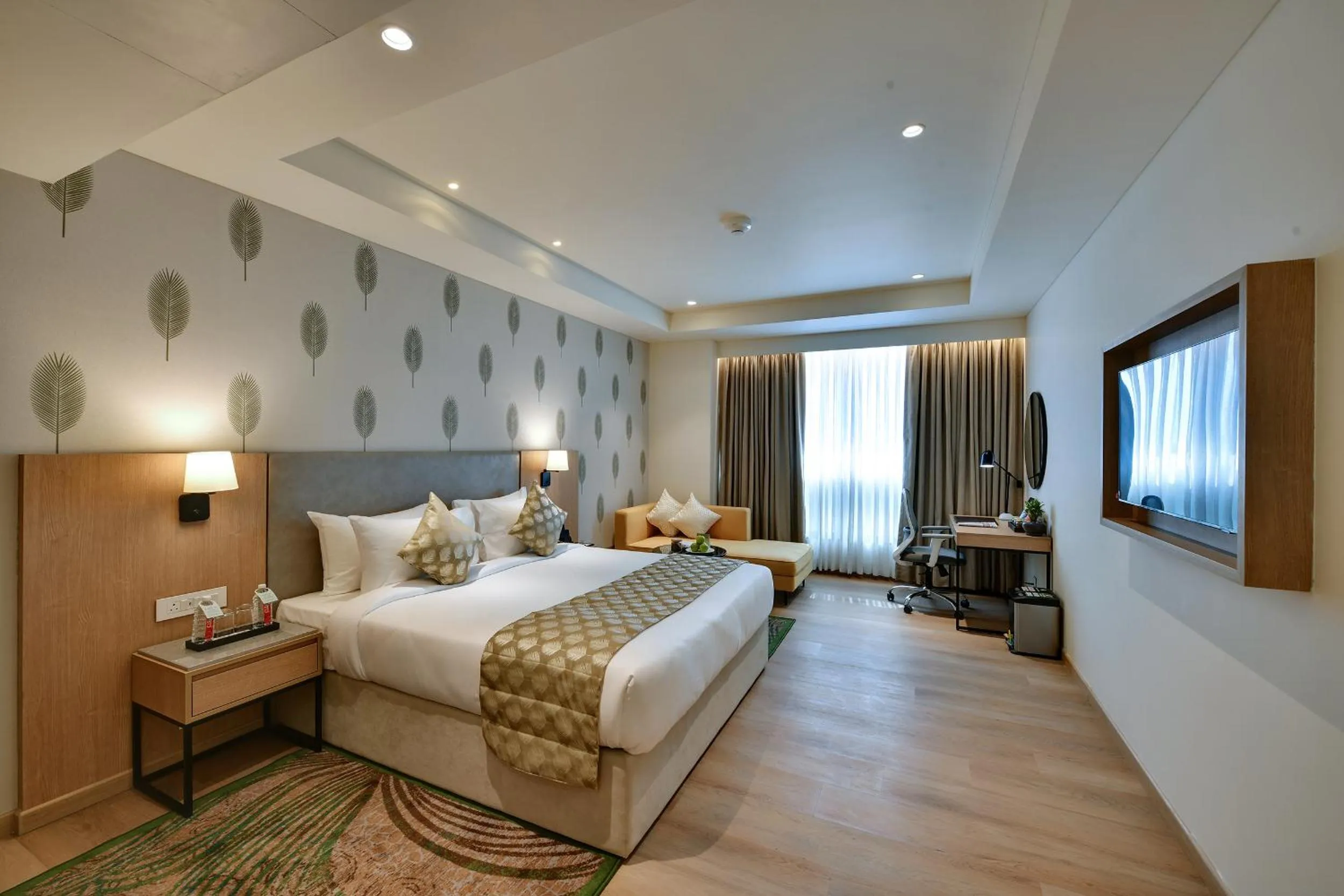Bedroom, Bed in The Fern Residency, Gandhinagar, Series by Marriott