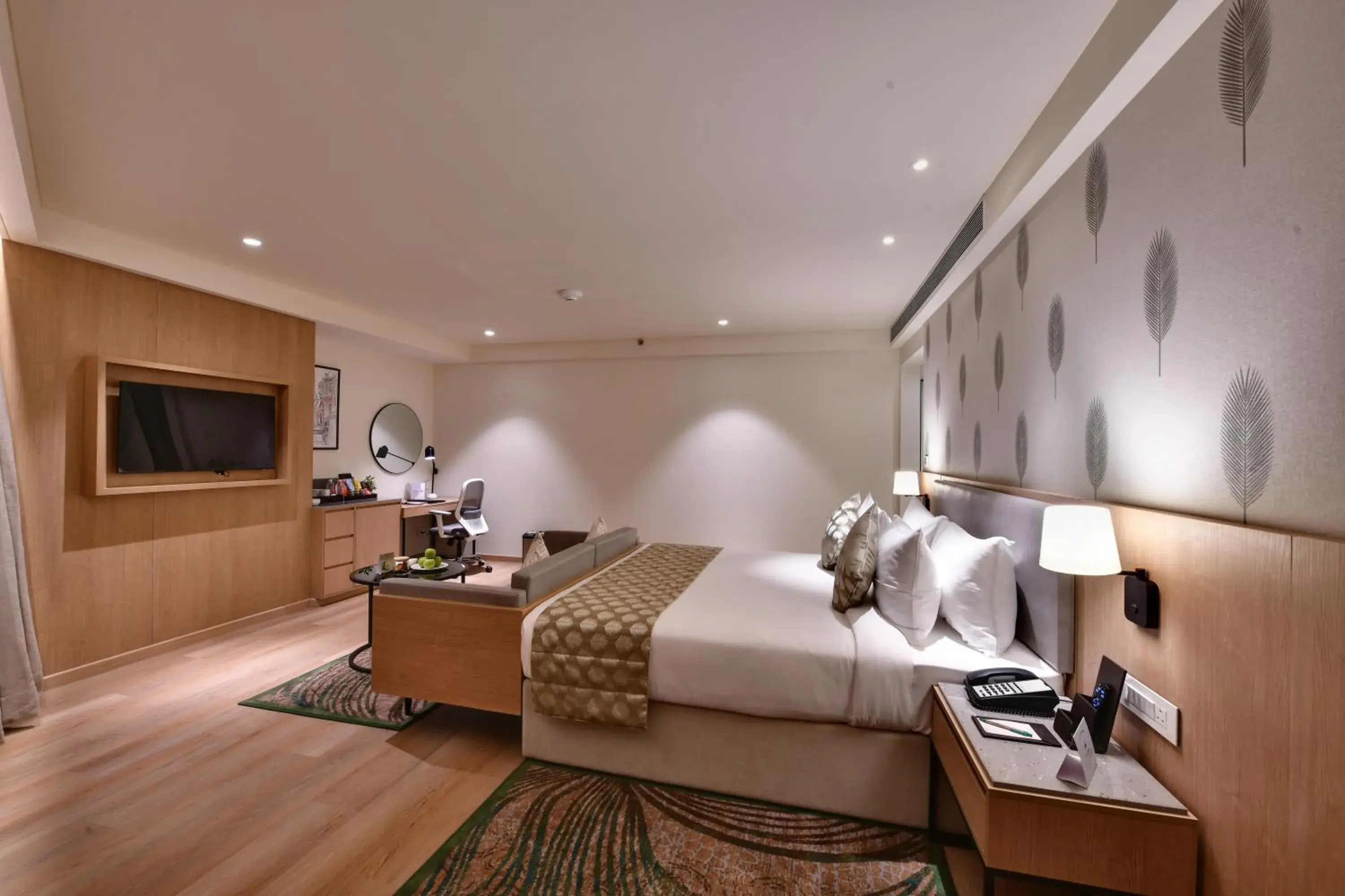 Fern Classic Room, 1 King Bed - single occupancy in The Fern Residency, Gandhinagar Fern Classic Room, 1 King Bed - single occupancy in The Fern Residency, Gandhinagar