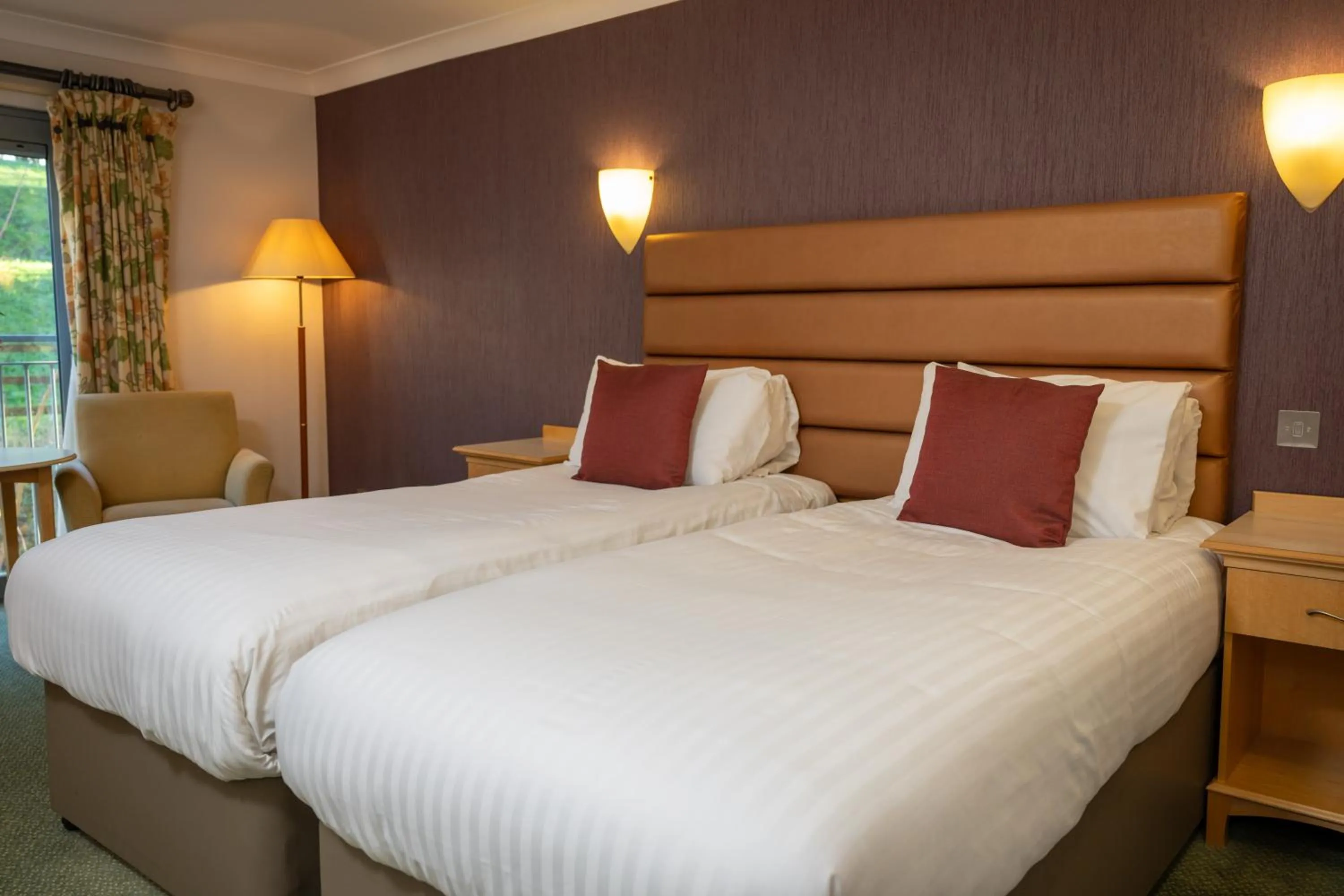 Bed in Hellidon Lakes Hotel