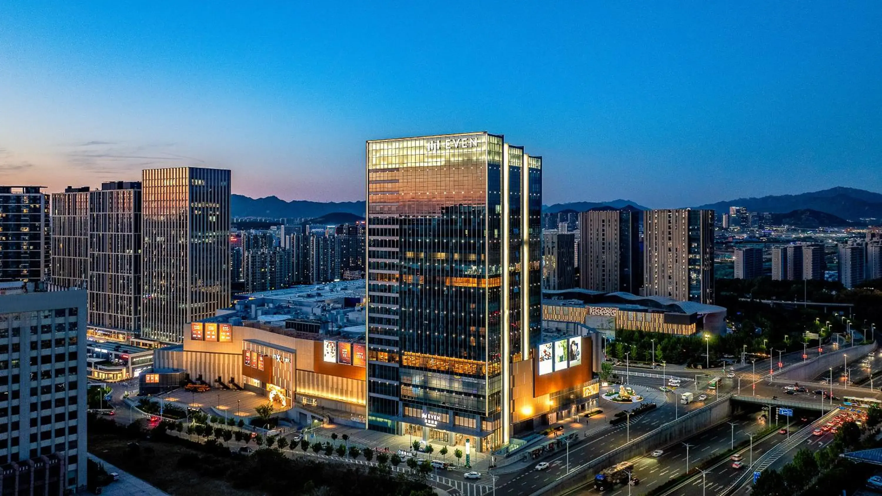 Property building in EVEN Hotel Qingdao Laoshan - an IHG Hotel Property building in EVEN Hotel Qingdao Laoshan - an IHG Hotel