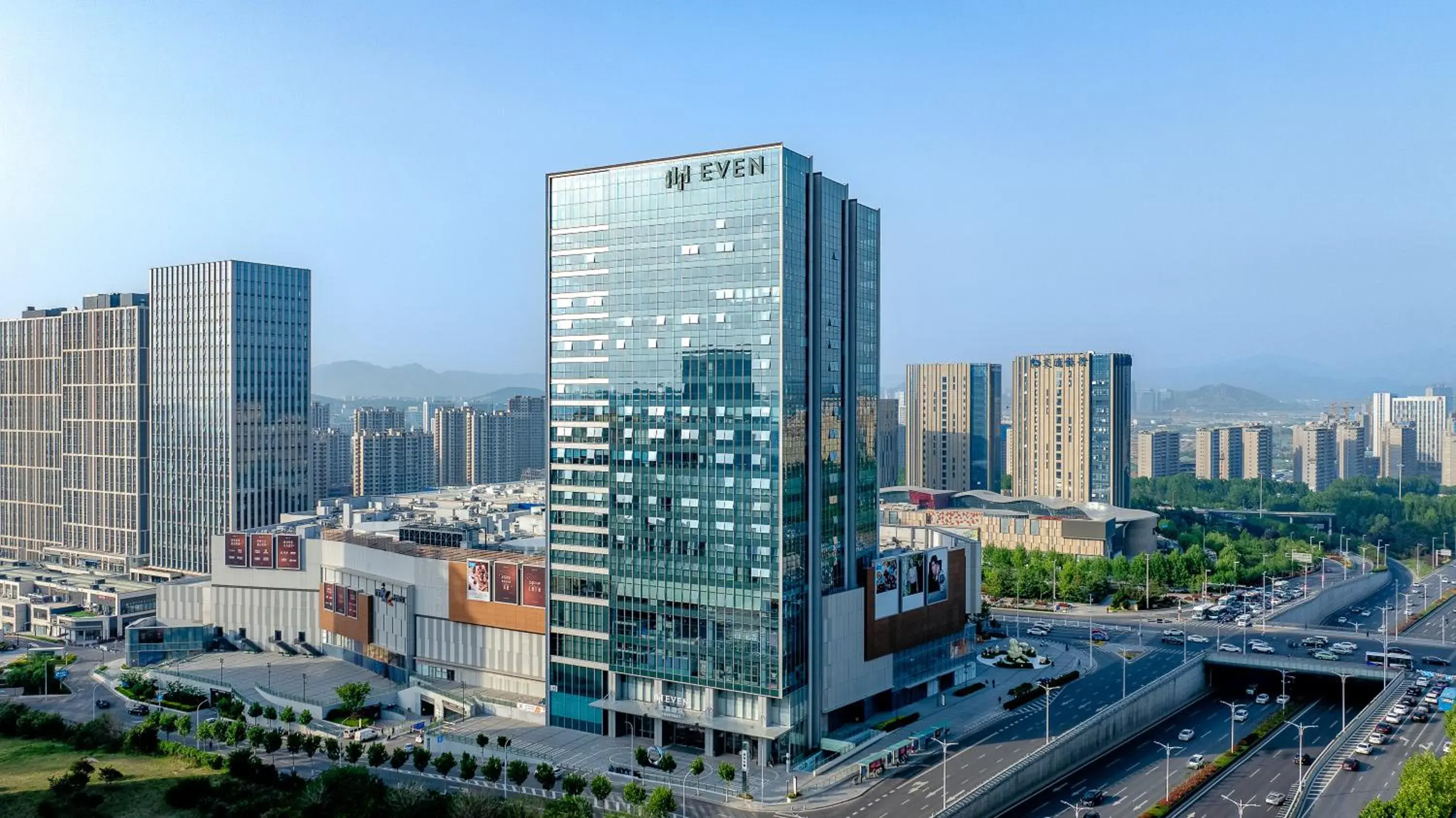 Property building in EVEN Hotel Qingdao Laoshan - an IHG Hotel Property building in EVEN Hotel Qingdao Laoshan - an IHG Hotel