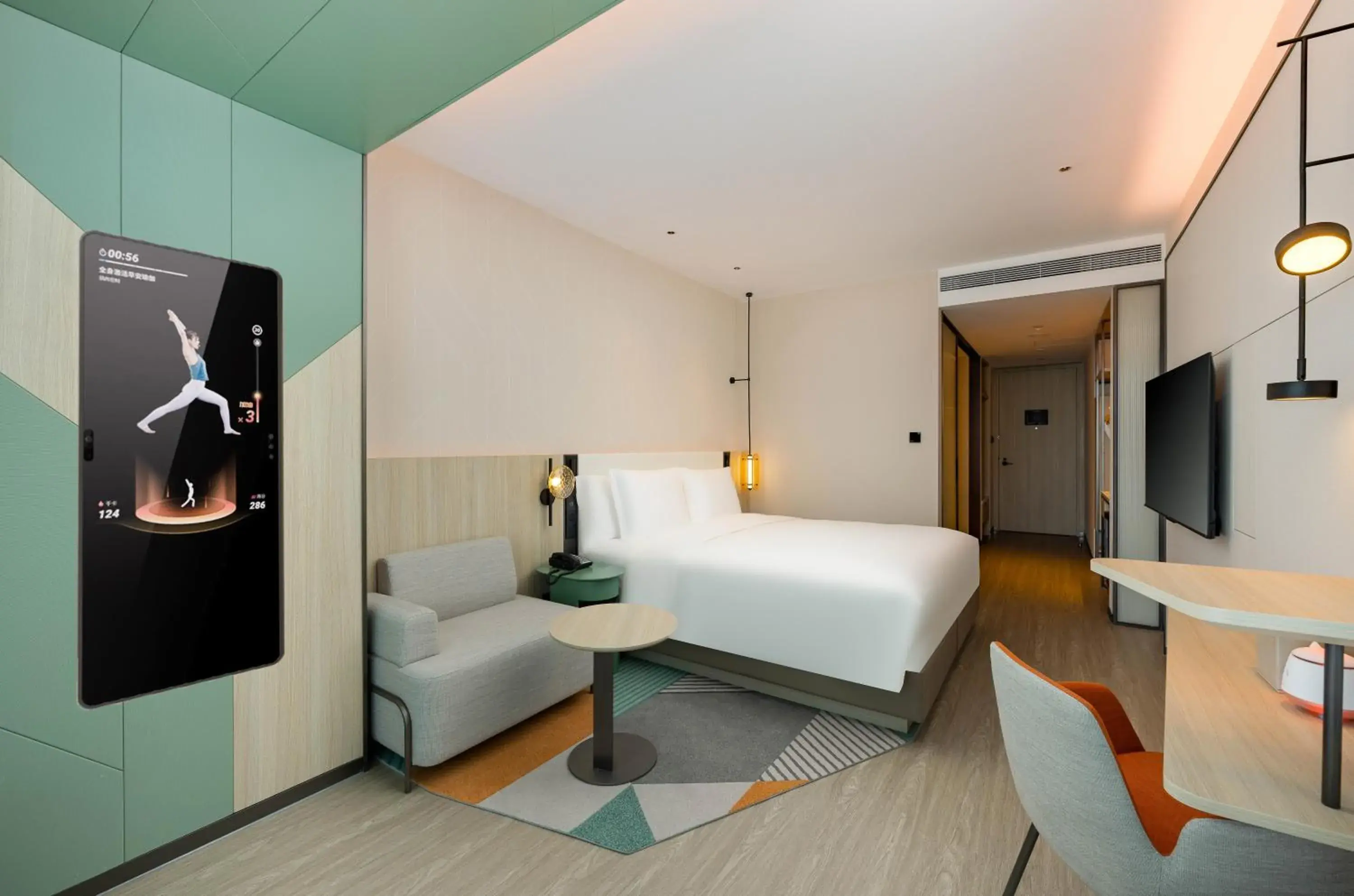 Photo of the whole room, Bed in EVEN Hotel Qingdao Laoshan - an IHG Hotel Photo of the whole room, Bed in EVEN Hotel Qingdao Laoshan - an IHG Hotel