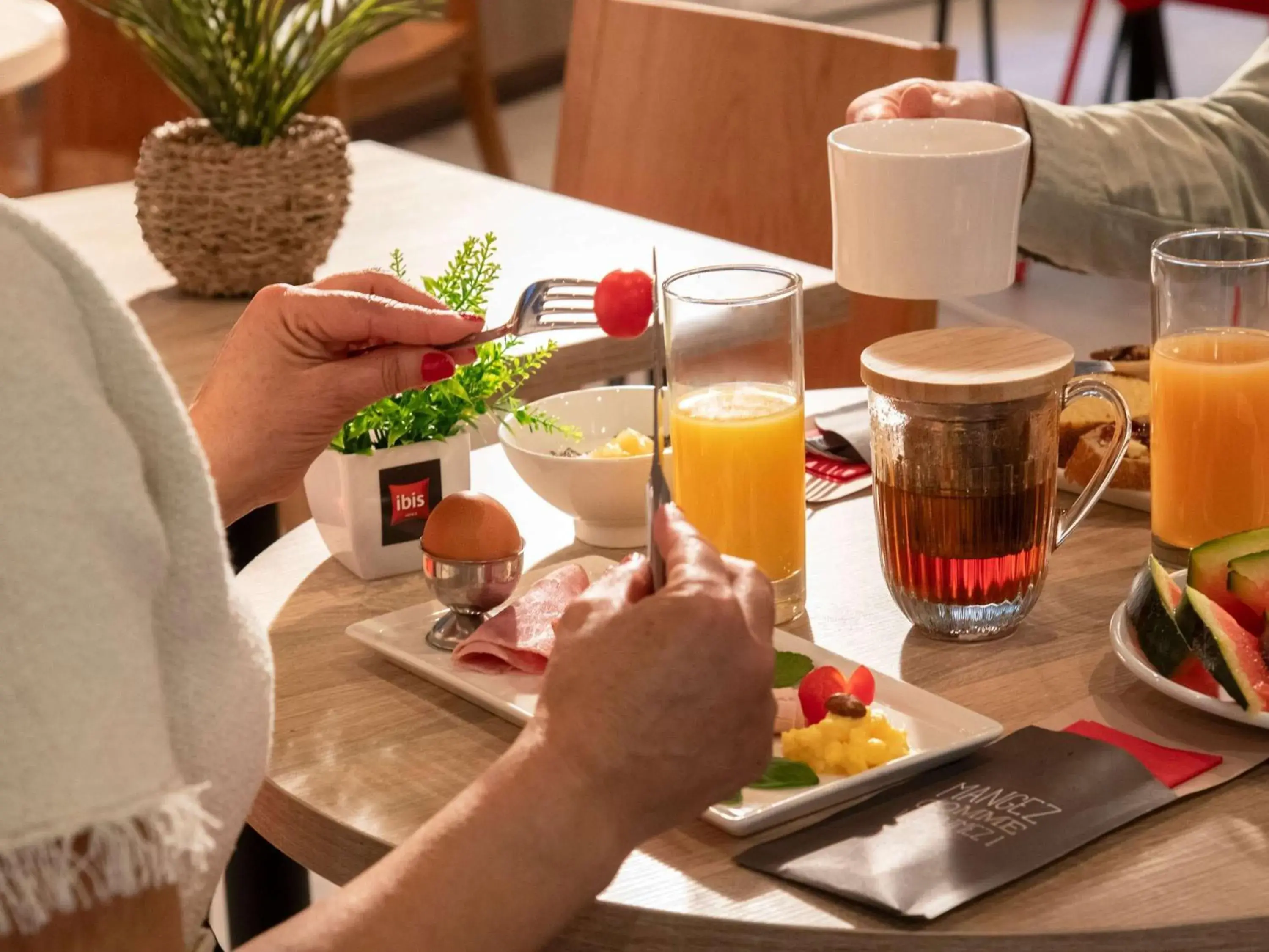 Breakfast in Ibis Roquebrune Cap Martin Menton Breakfast in Ibis Roquebrune Cap Martin Menton