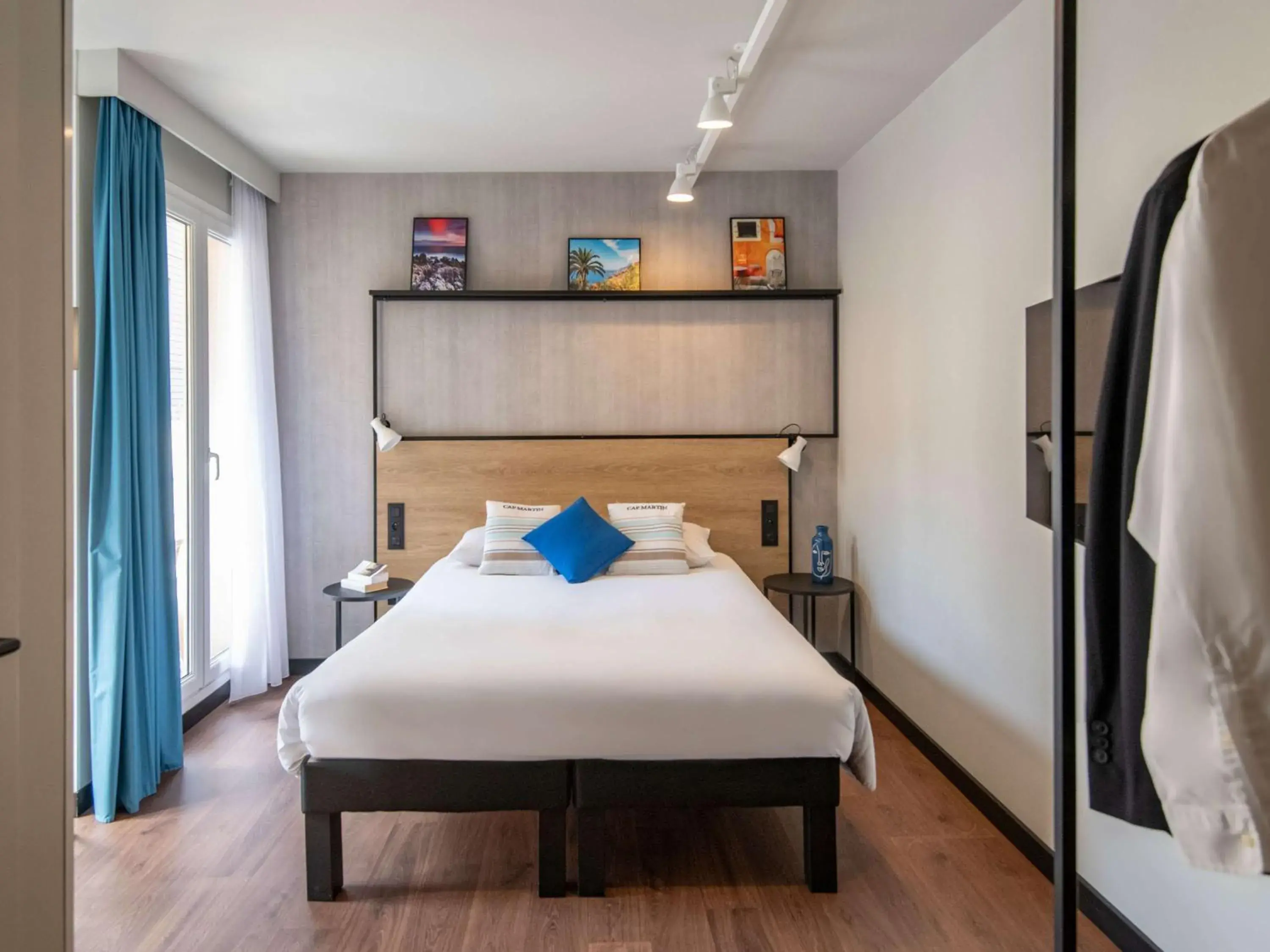 Bedroom, Bed in Ibis Roquebrune Cap Martin Menton Bedroom, Bed in Ibis Roquebrune Cap Martin Menton