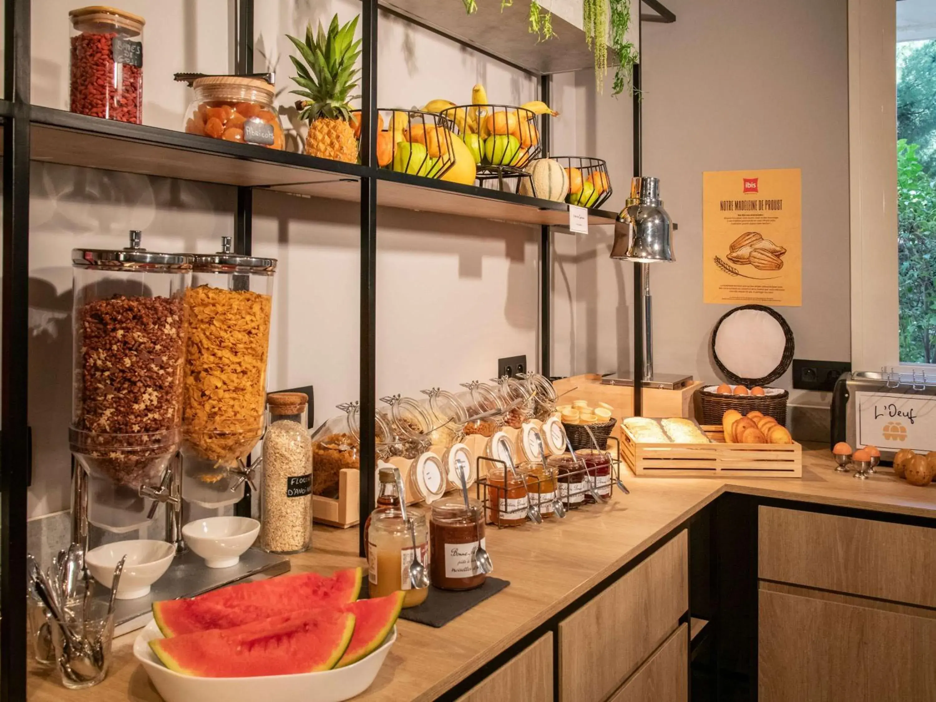 Breakfast in Ibis Roquebrune Cap Martin Menton Breakfast in Ibis Roquebrune Cap Martin Menton