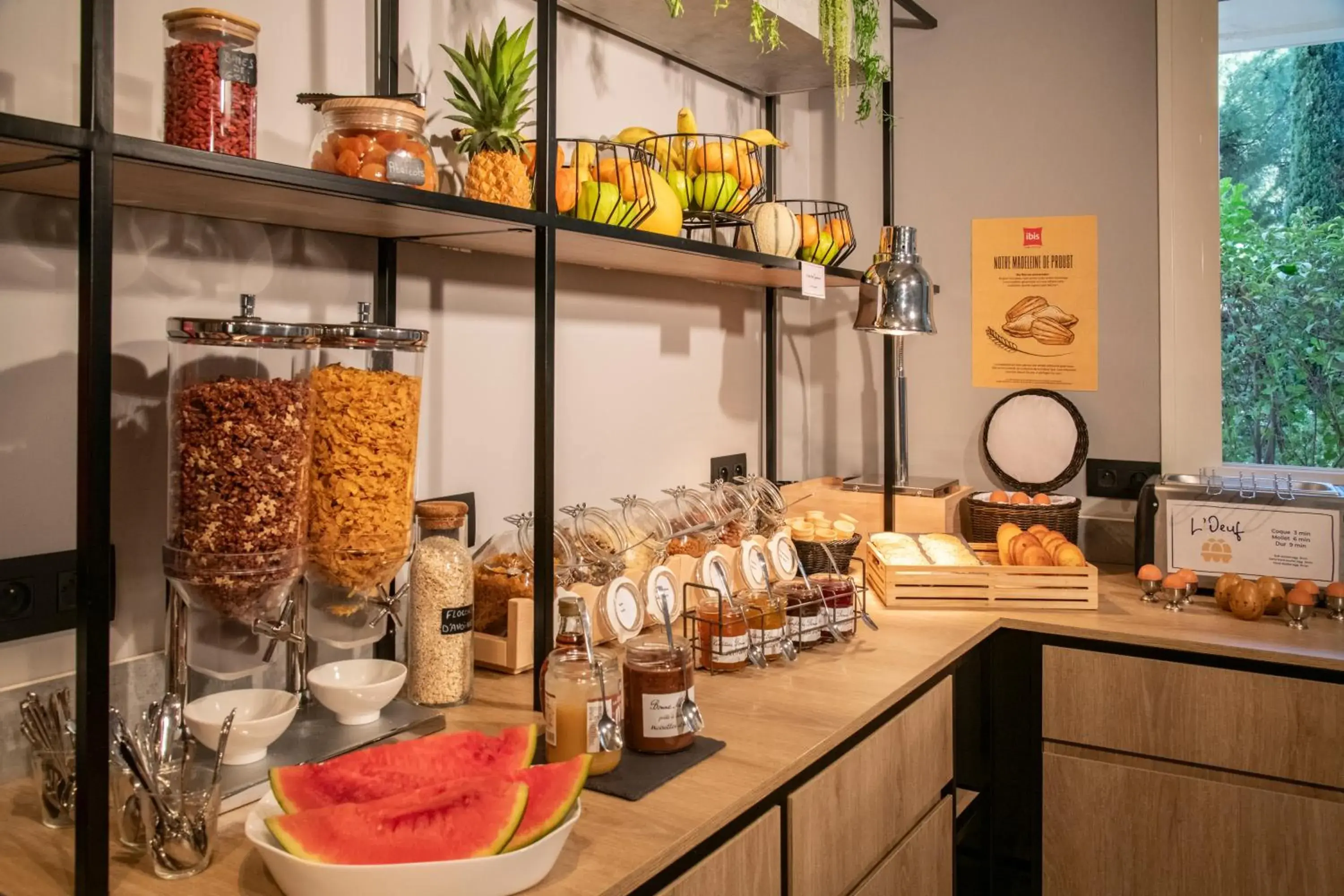 Breakfast in Ibis Roquebrune Cap Martin Menton Breakfast in Ibis Roquebrune Cap Martin Menton