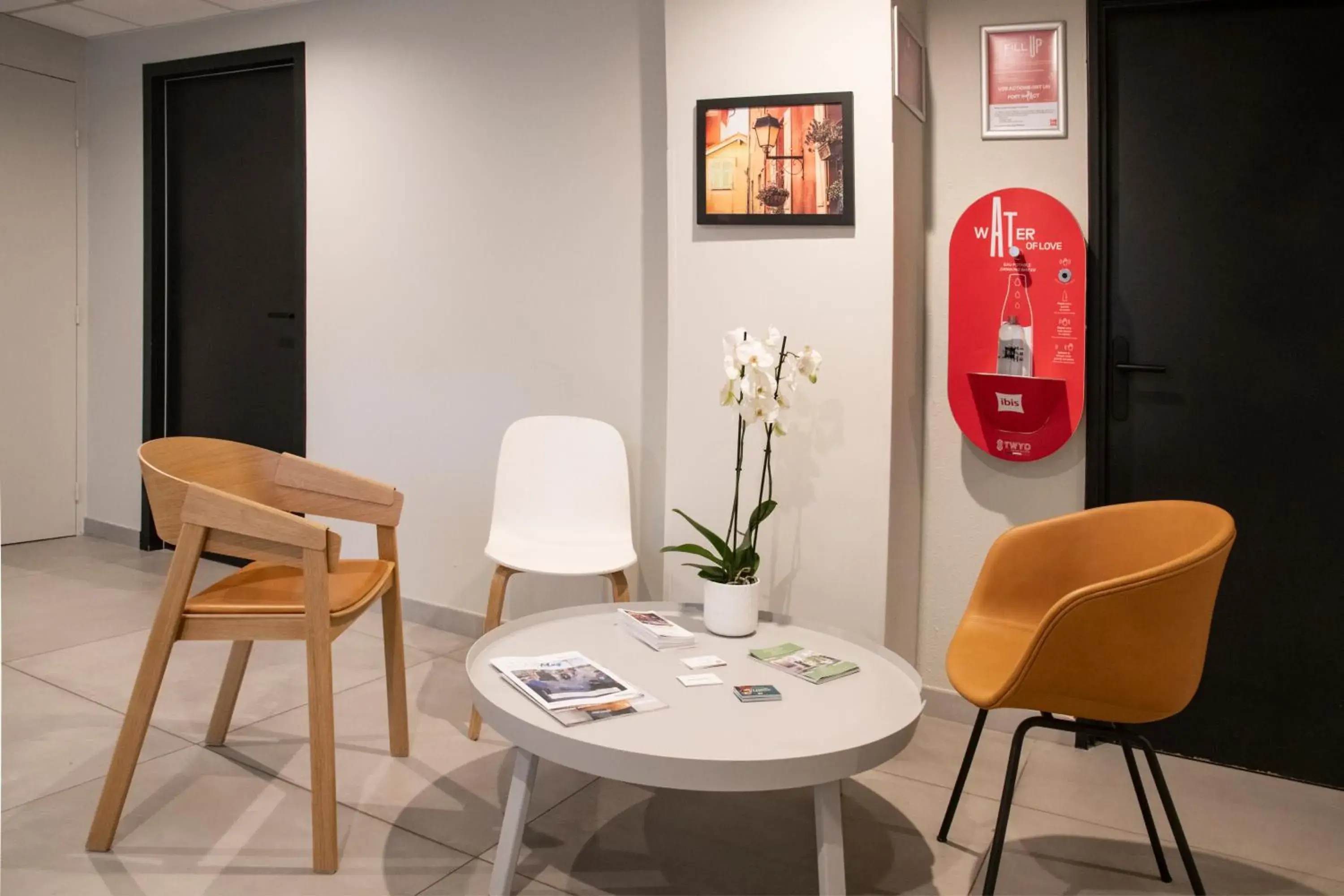 Lobby or reception in Ibis Roquebrune Cap Martin Menton Lobby or reception in Ibis Roquebrune Cap Martin Menton