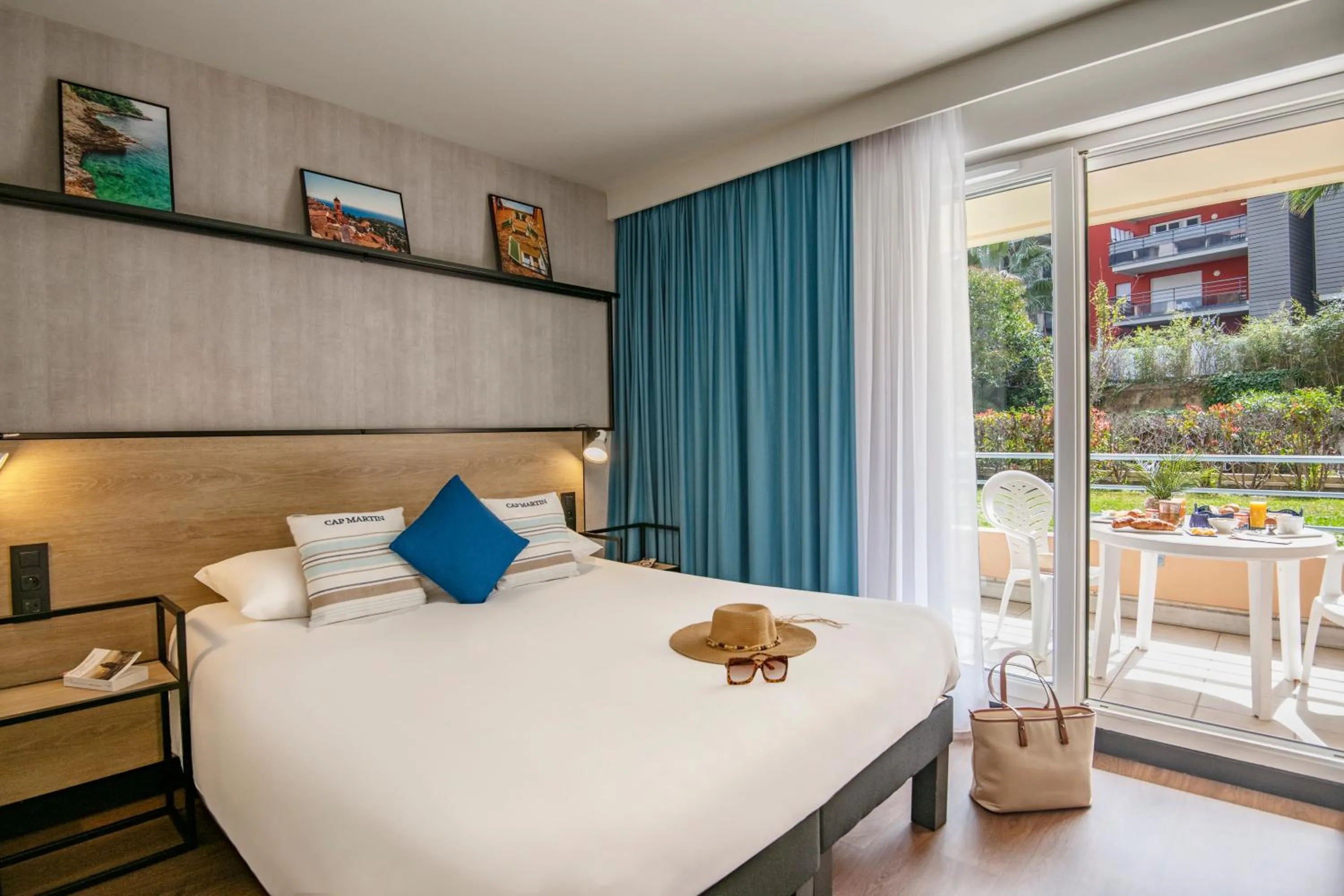 Bed in Ibis Roquebrune Cap Martin Menton