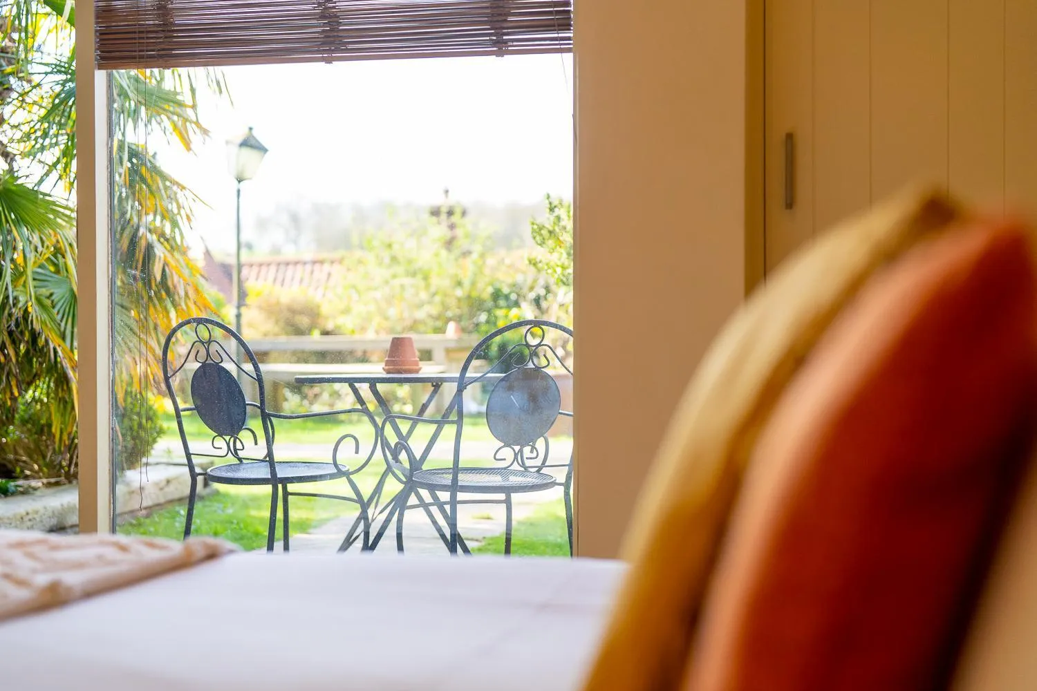 Bed in The Red Lion at Stiffkey