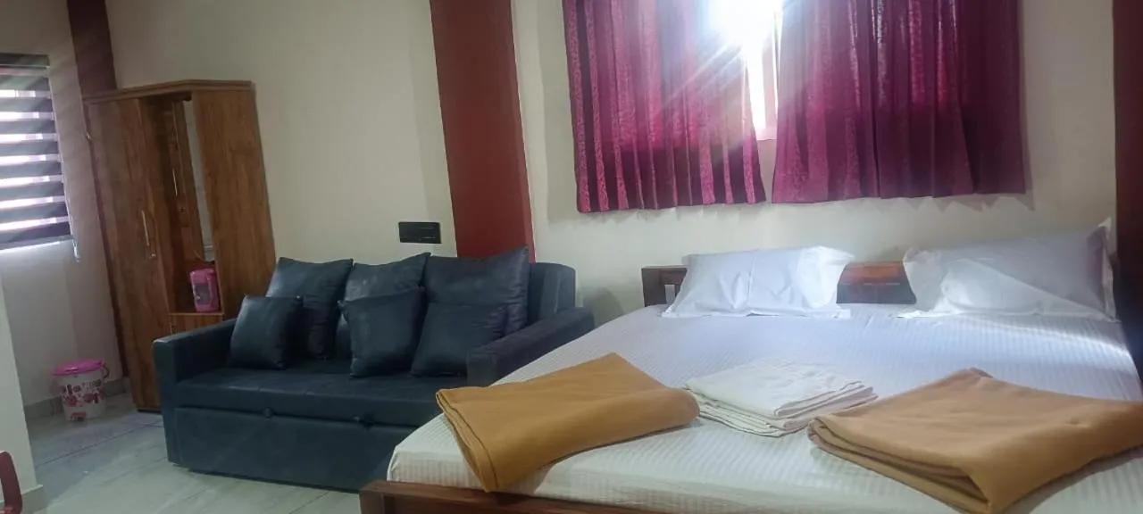 Bed in Dusk Vistas Resort